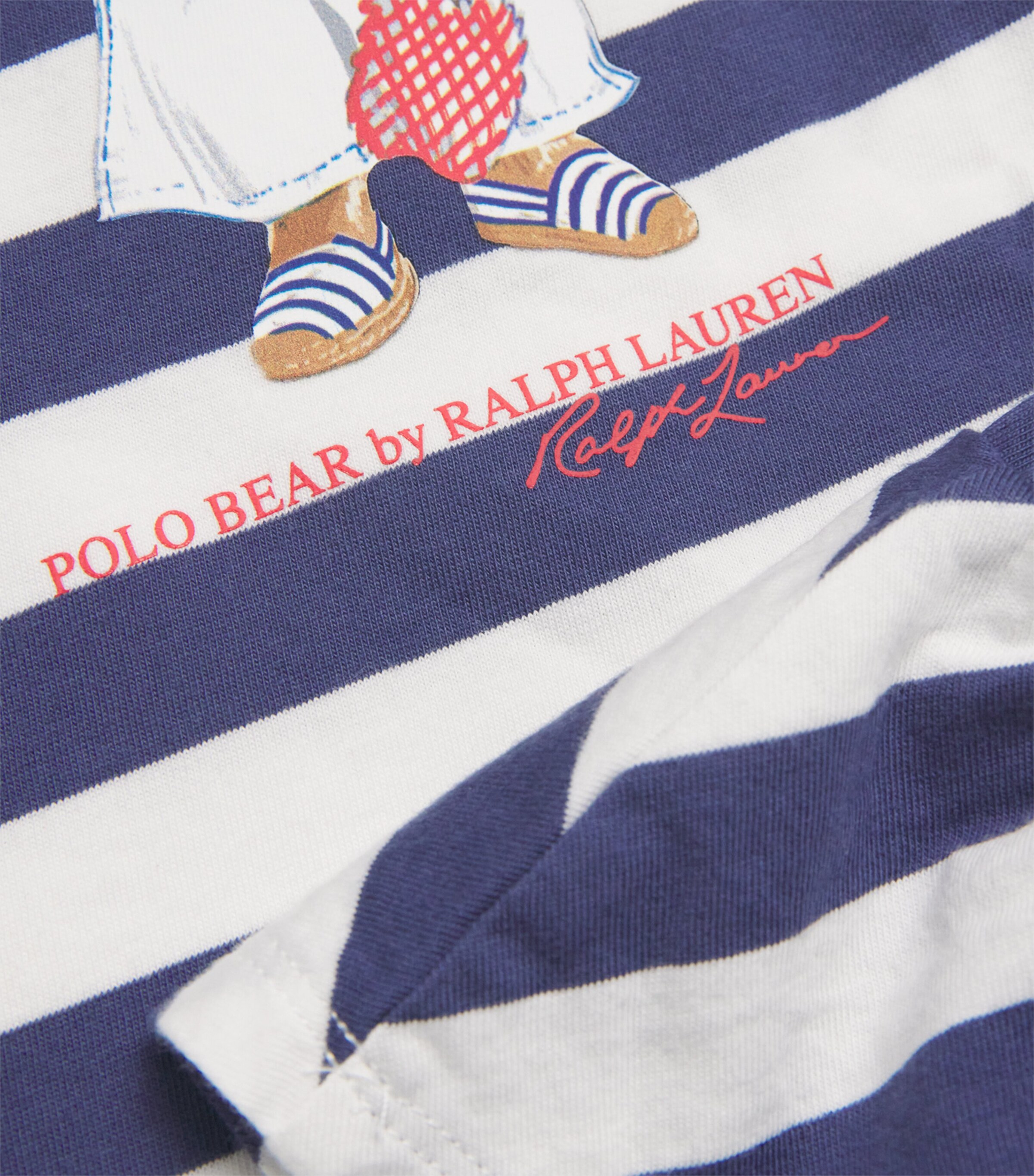 Ralph Lauren Kids Stripe Bear Dress and Bloomers Set (3-24 Months) Image 3