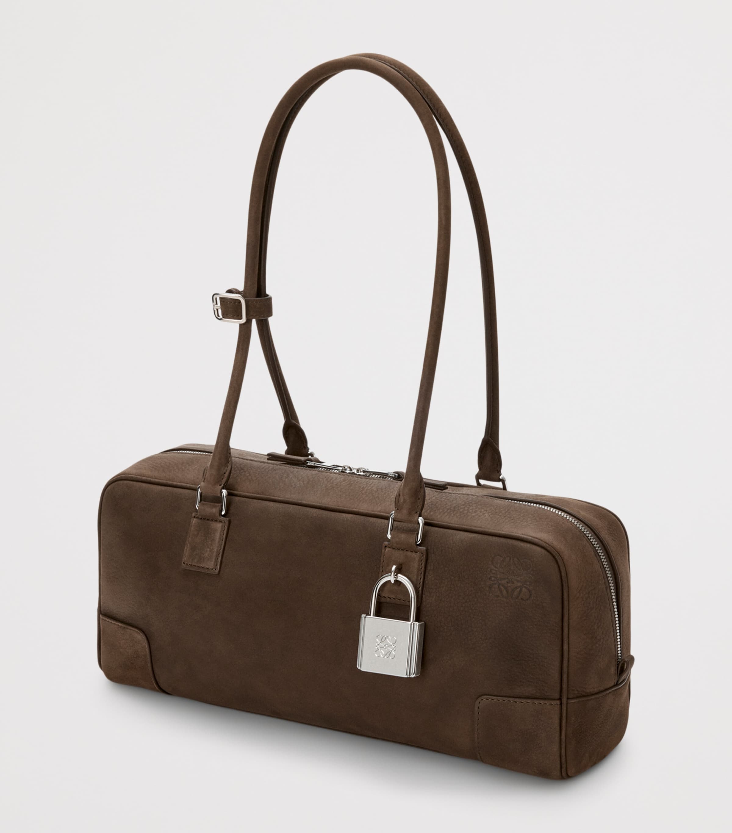 Suede Amazona 31 Top-Handle Bag TUNDRA Image 2