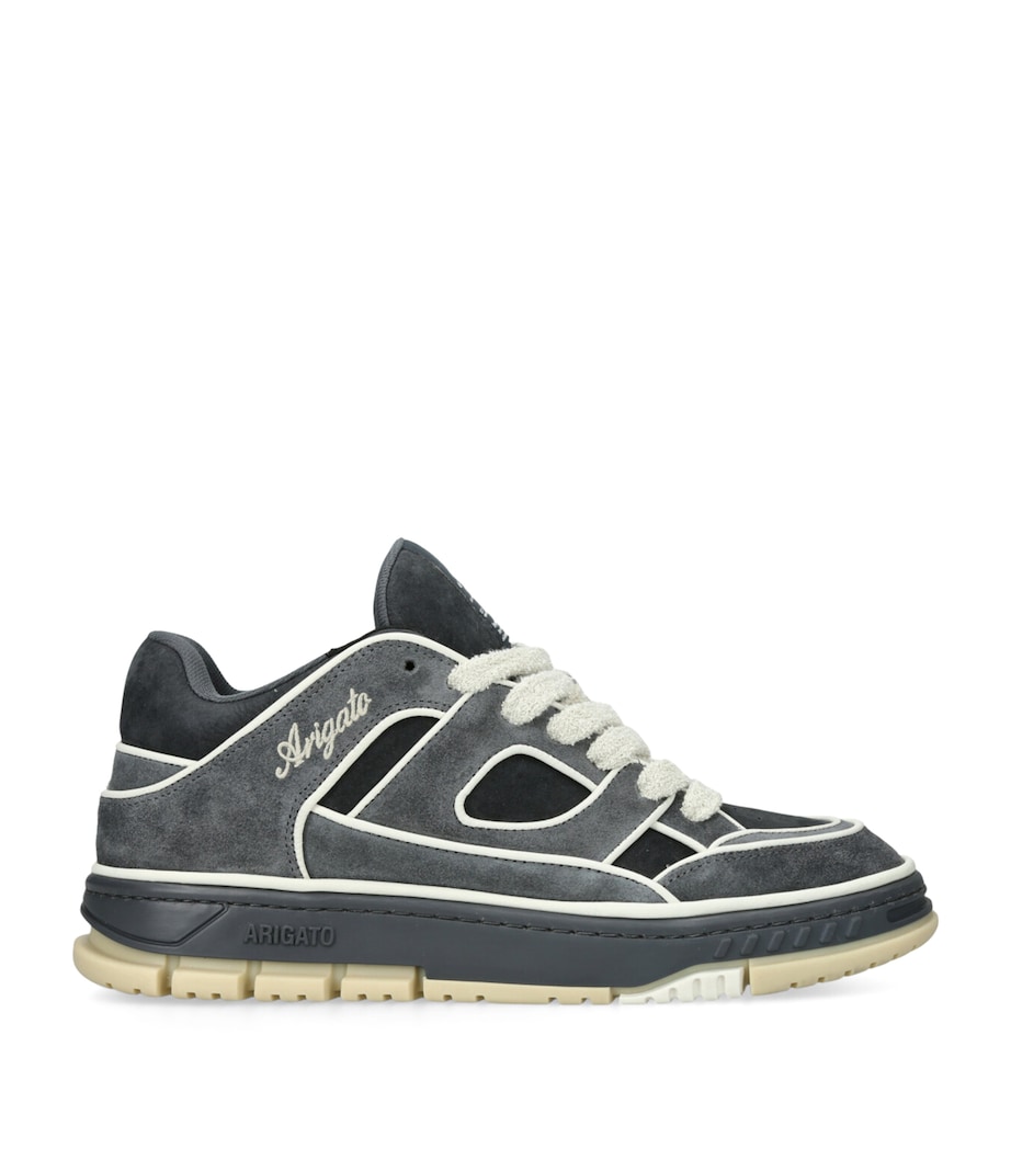 Leather Area Sneakers BLK/BEIGE Image 1