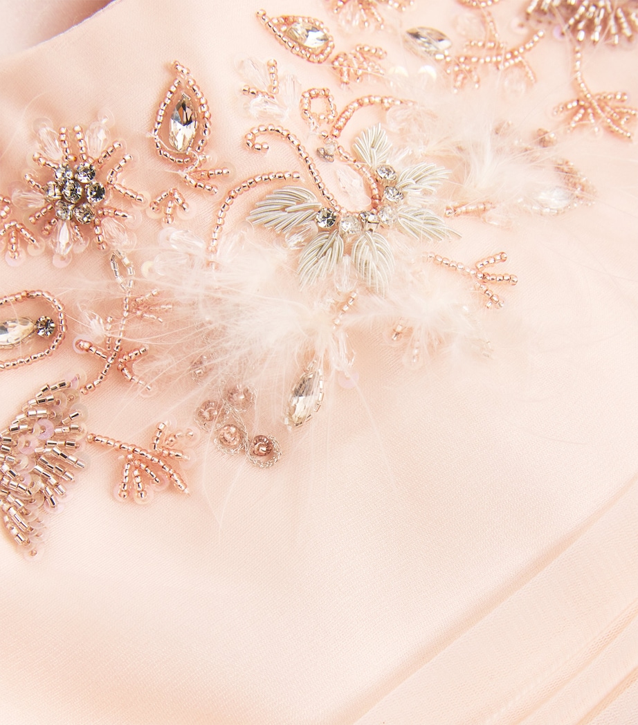 Embellished Midi Dress (2-14 Years) BLUSH Image 3