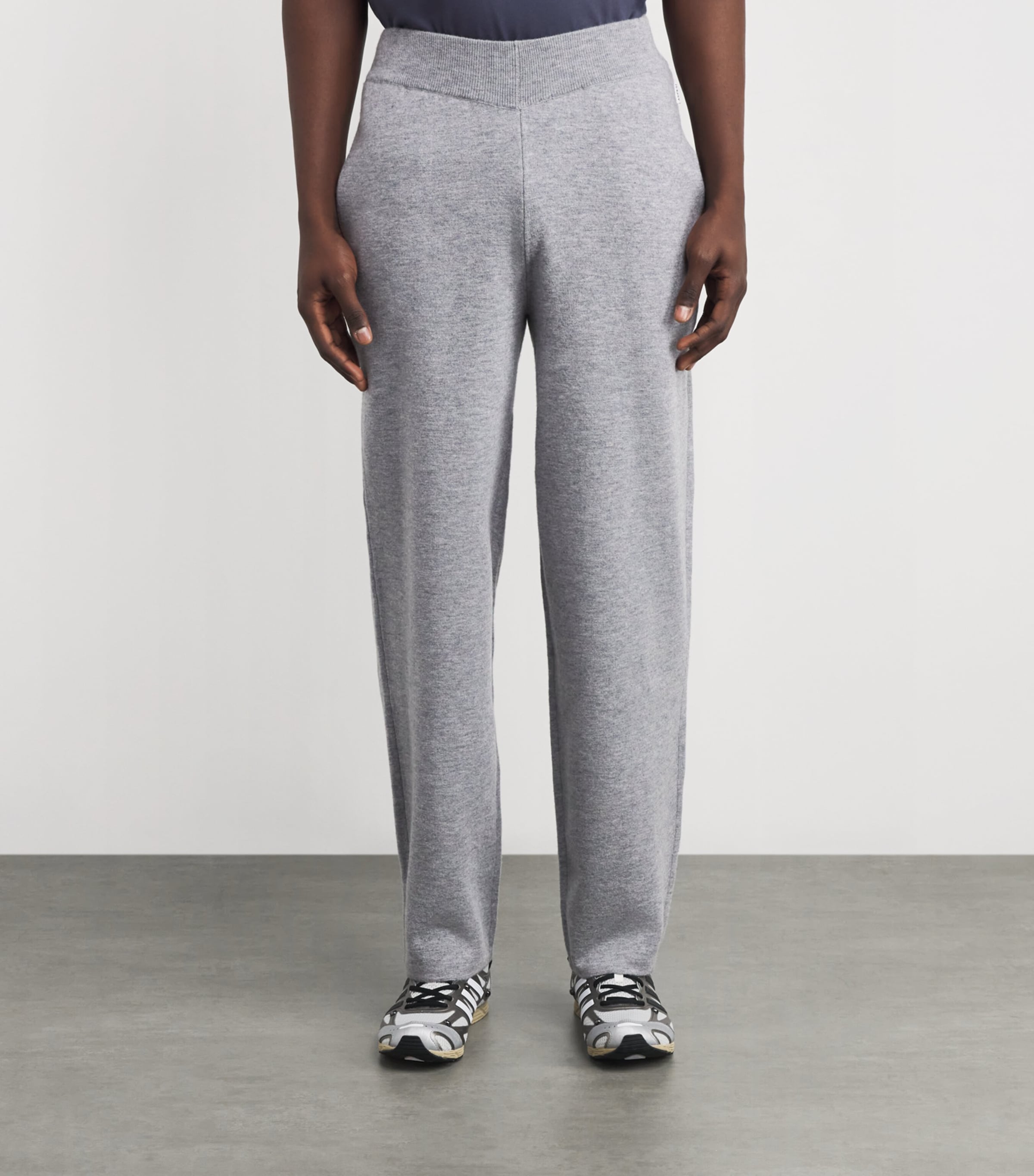 Wool Sweatpants 10182 10182 - GRIGIO Image 3