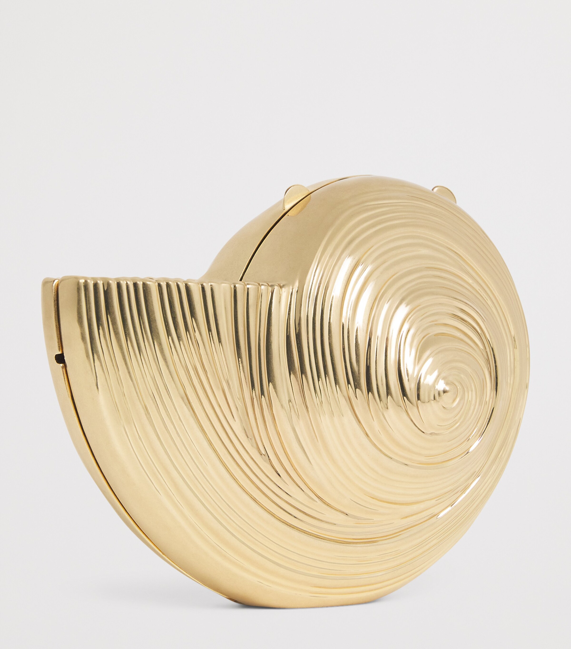Simkhai Metal Marion Clutch Bag Gold Image 3