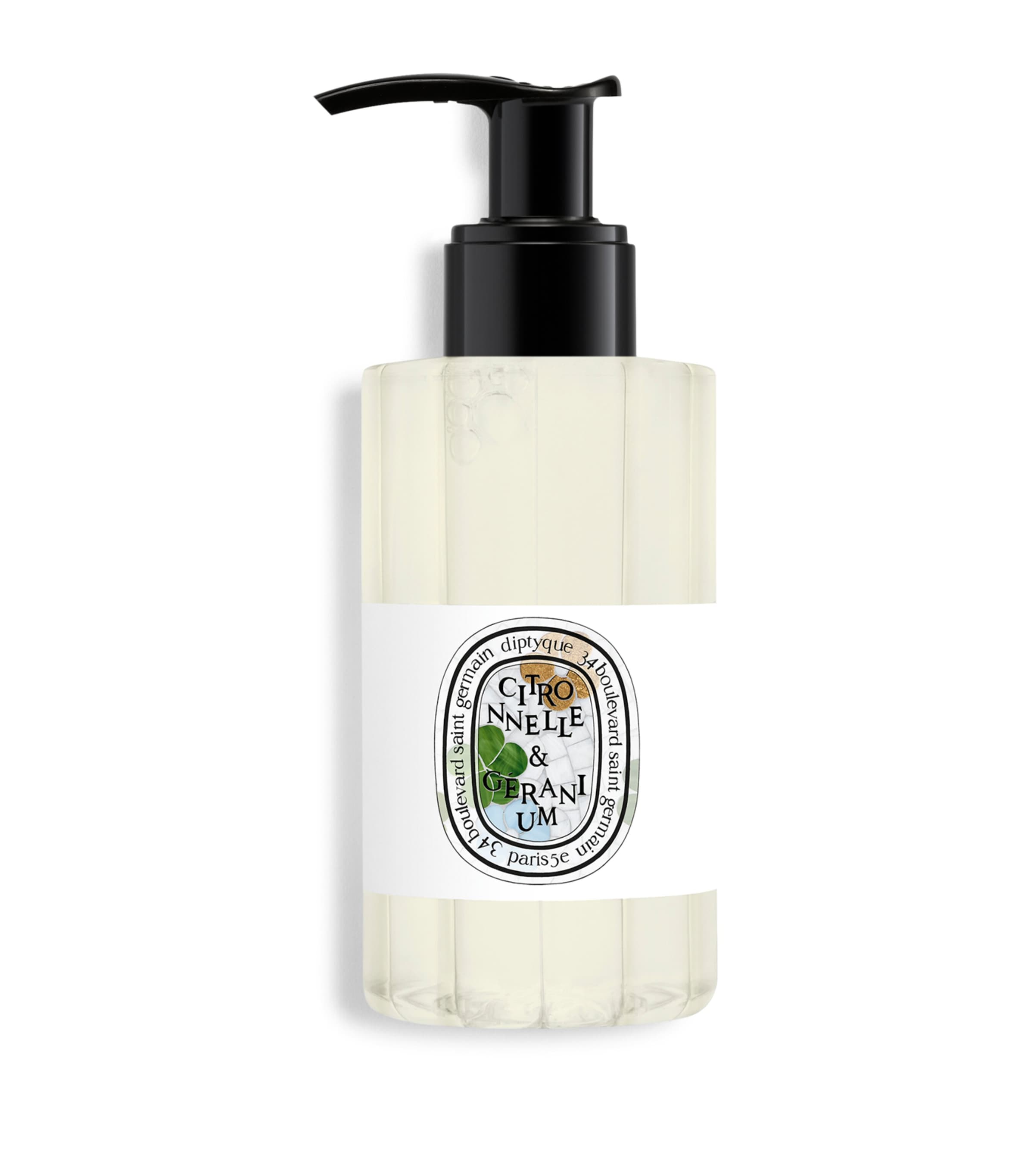 Diptyque Limited Edition Citronelle & Geranium Shower Gel (200ml) Image 1