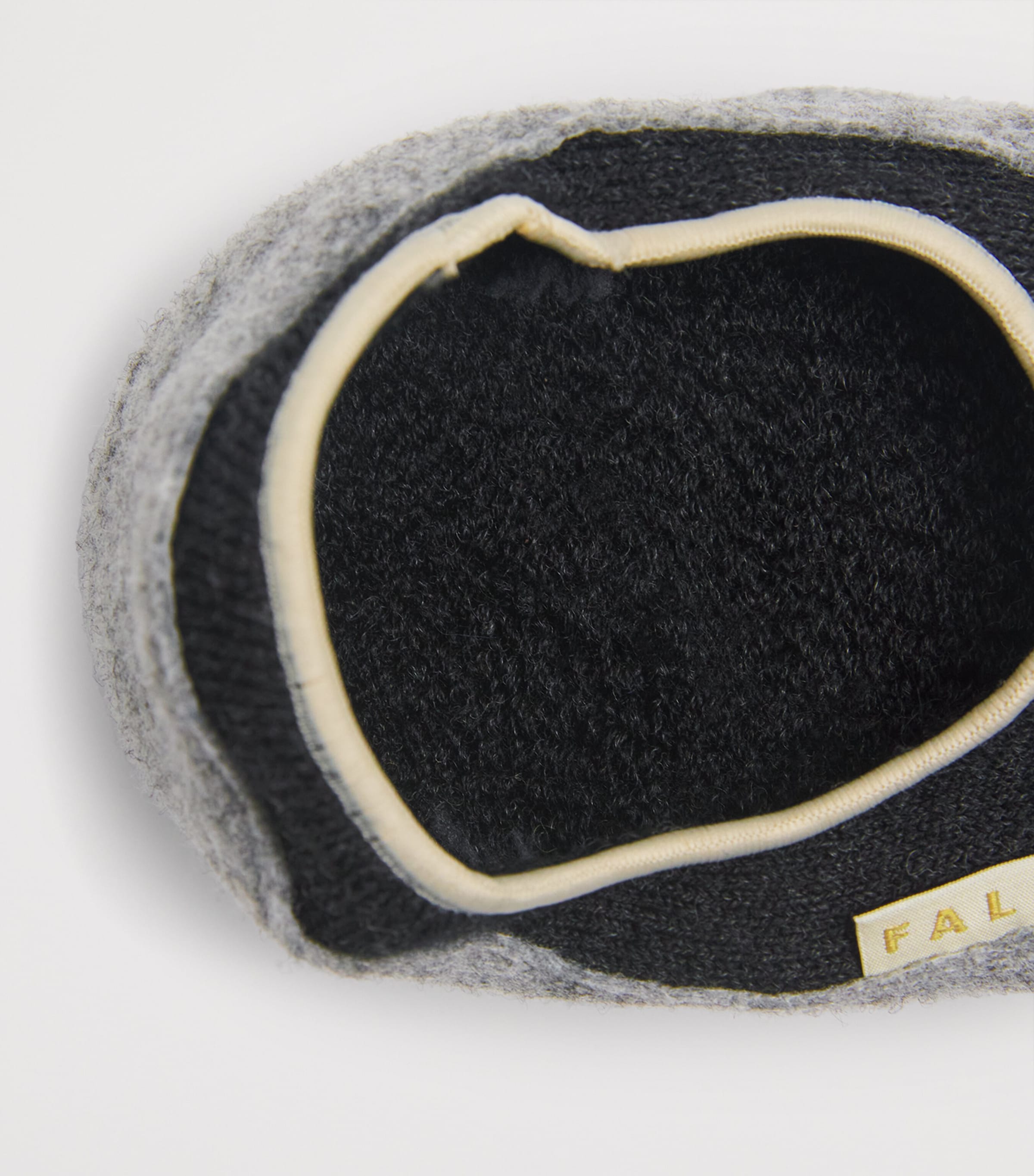 Falke Womens Wool-Blend Cosyshoe Slipper Socks Anthra Mel Image 3