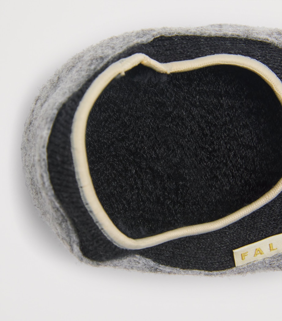 Falke Womens Wool-Blend Cosyshoe Slipper Socks Anthra Mel Image 3