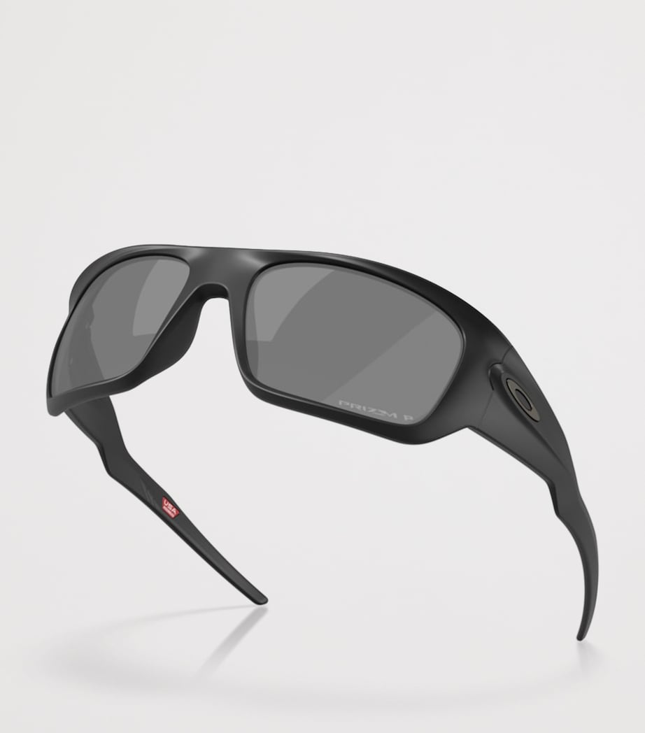 Oakley Masseter Rectangle Sunglasses Black Image 5