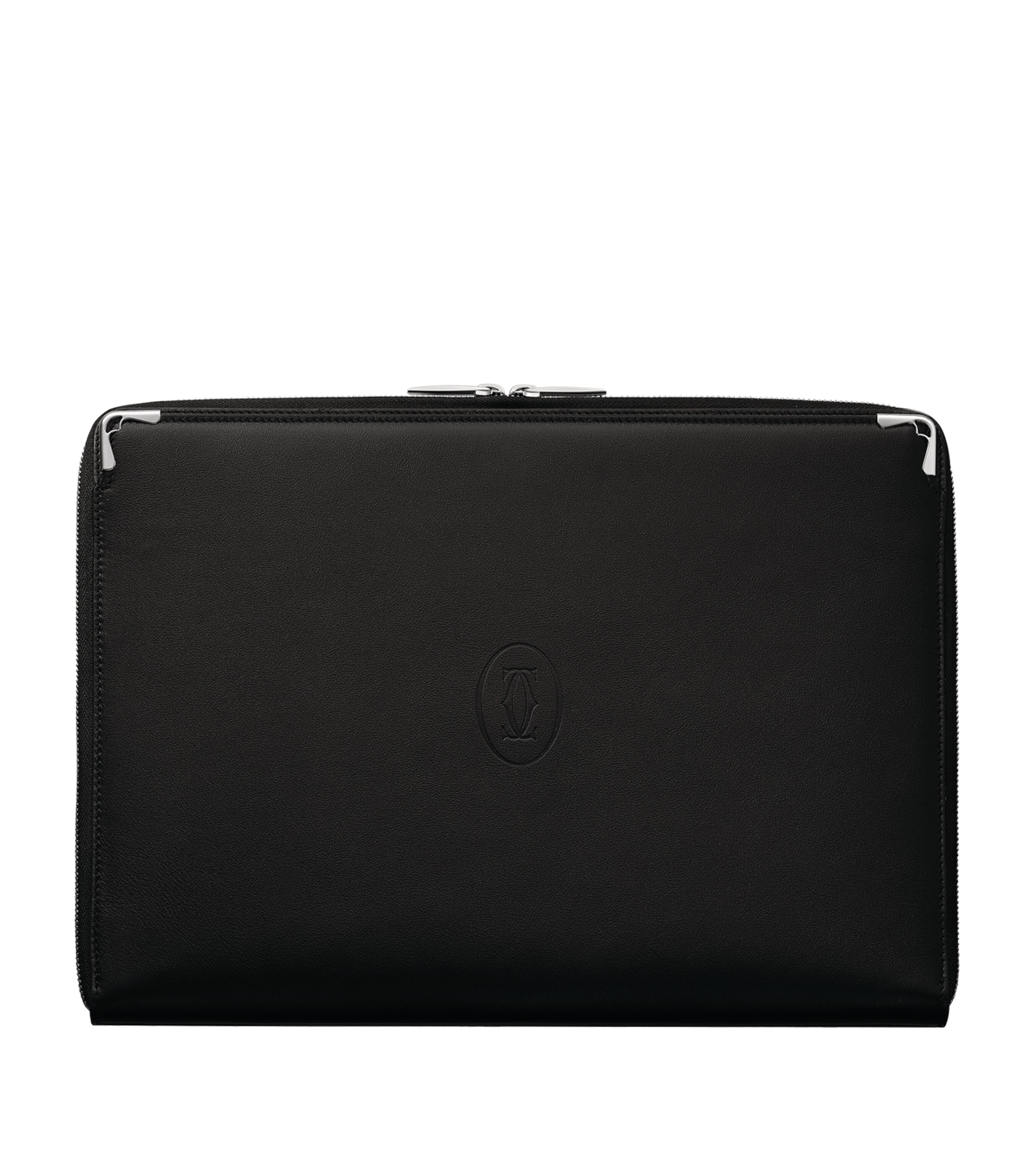 Cartier Leather Must de Cartier Portfolio Bag Black Image 1