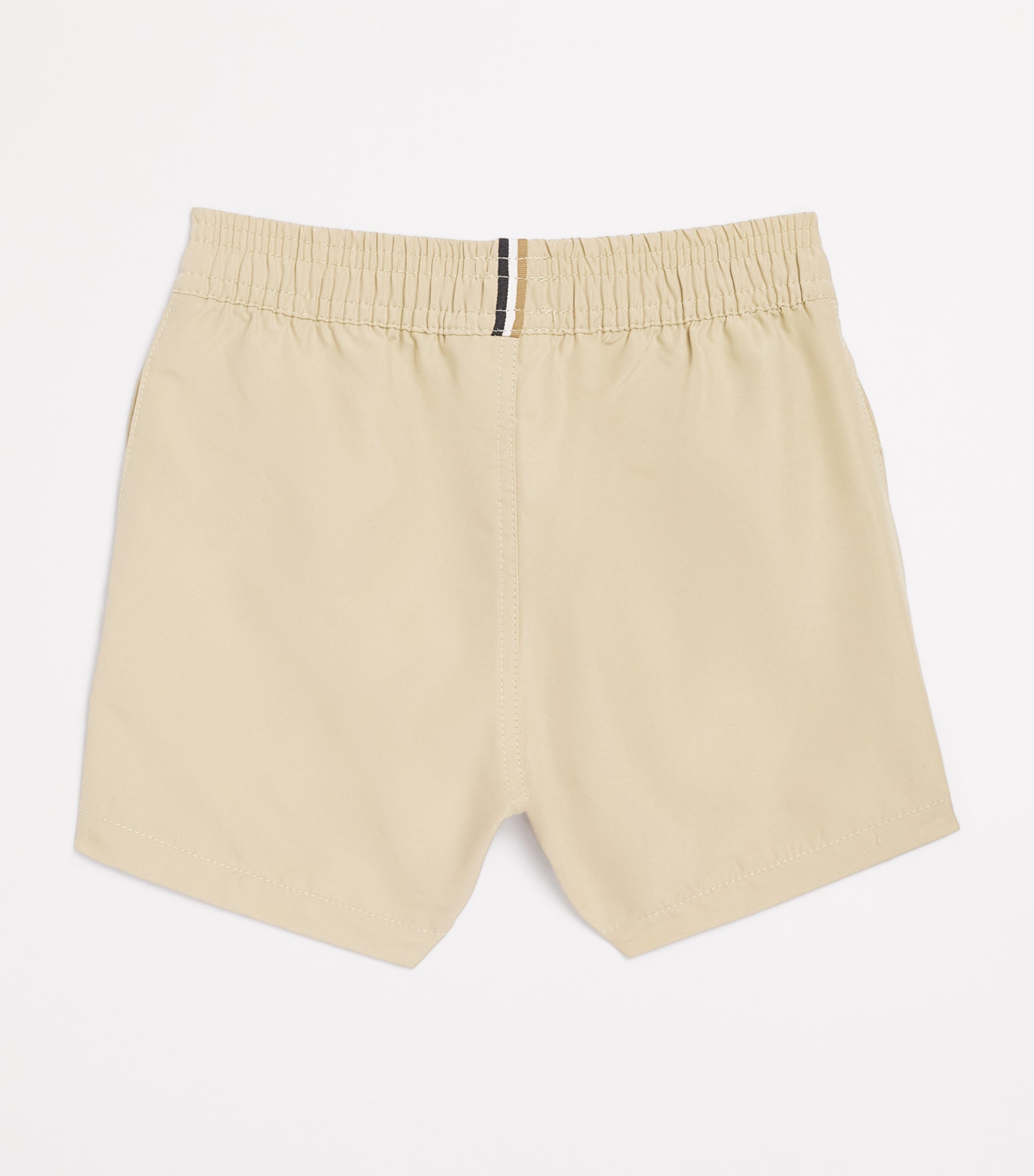 BOSS Kidswear Logo Swim Shorts (3-18 Months) Stone Image 2
