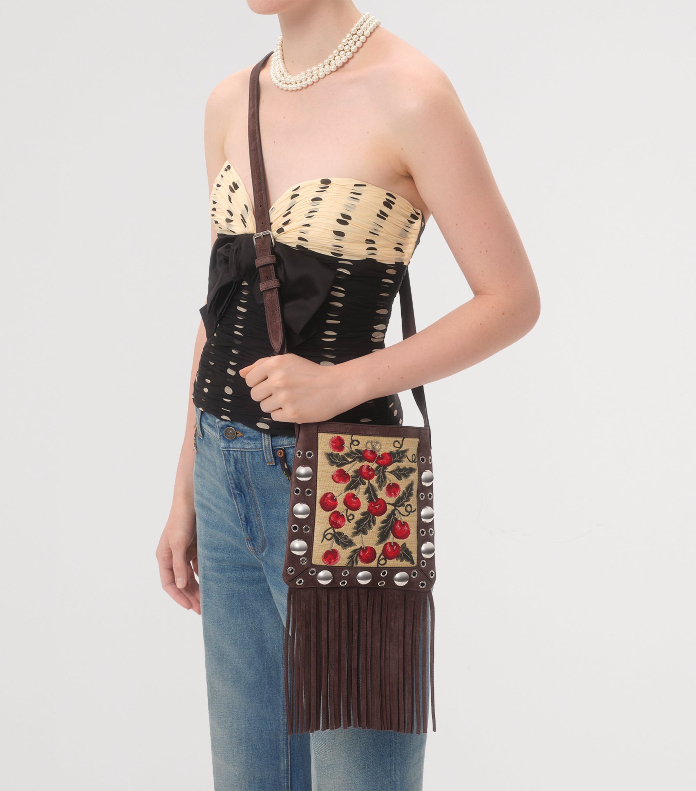 Leather Nellcote Cross-Body Bag AYG Image 7