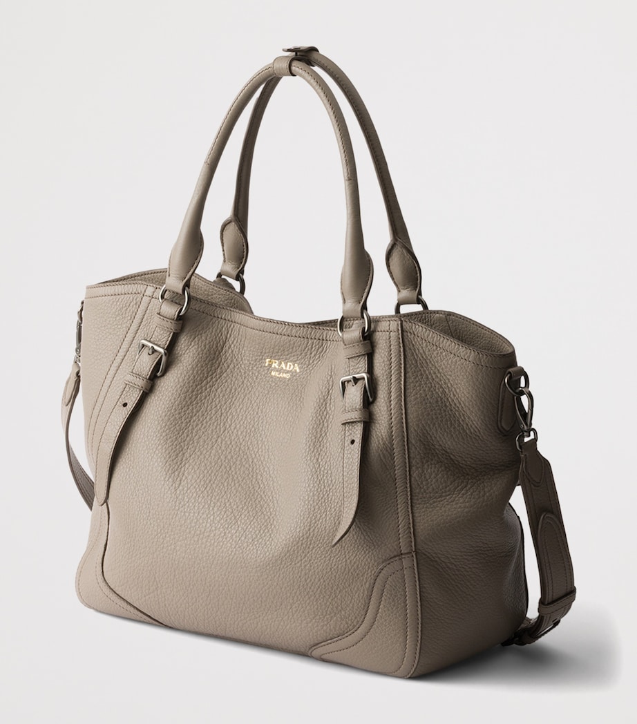 Large Leather Tote Bag F0572 Image 3