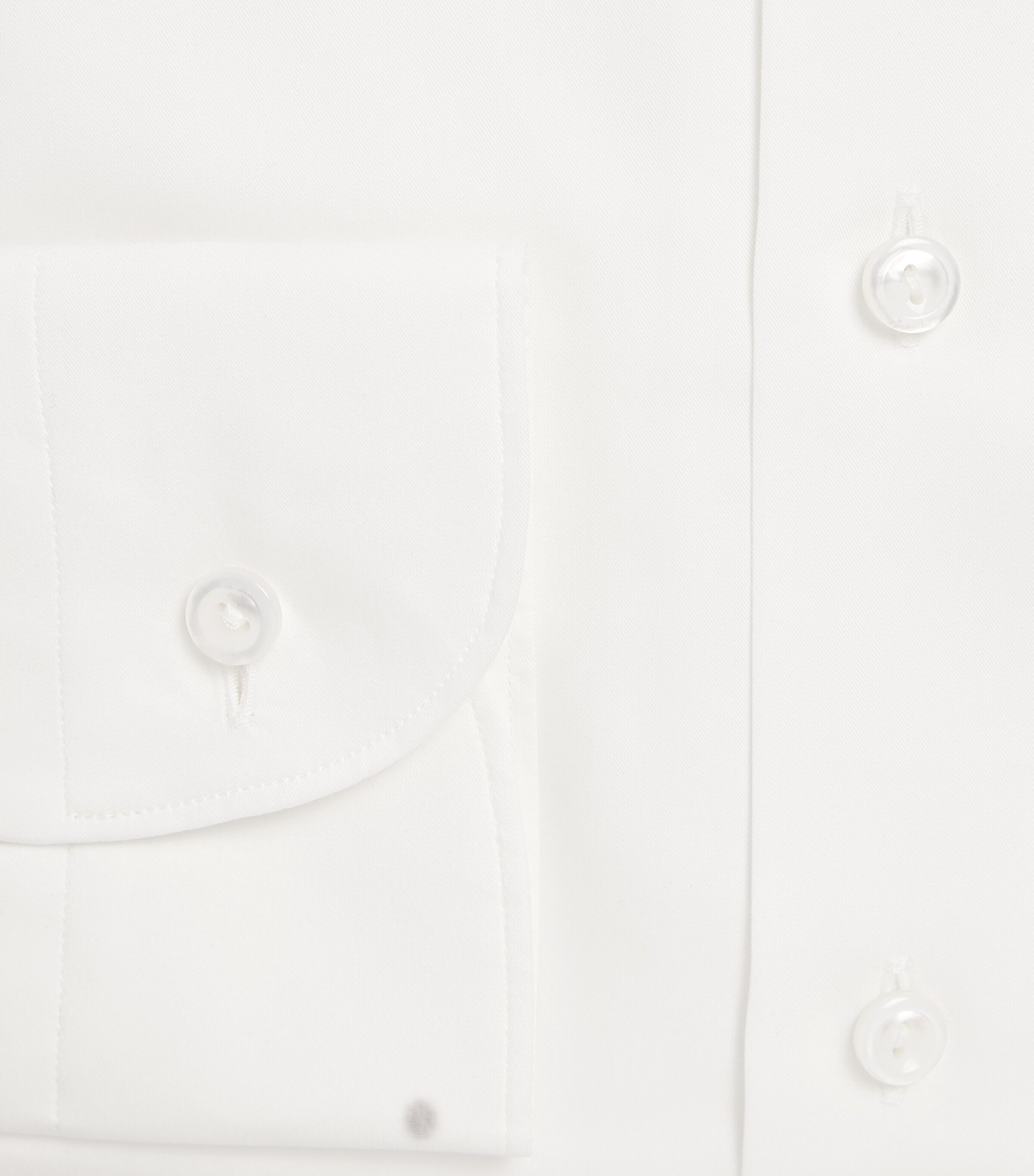 Eton Mens Cotton-Silk Formal Shirt White Image 5