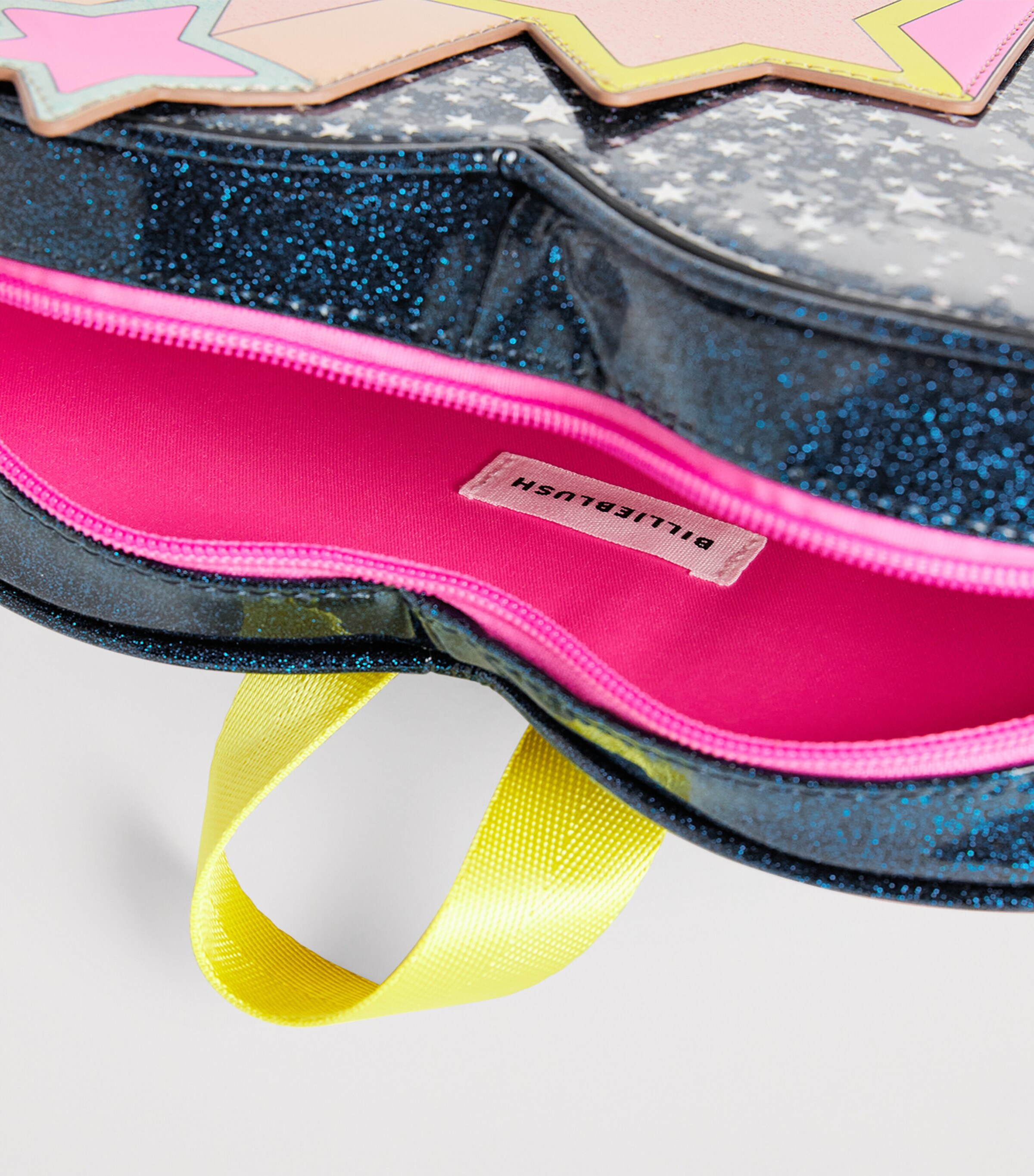 Heart-Shaped Shooting Star Backpack NAVY Image 3