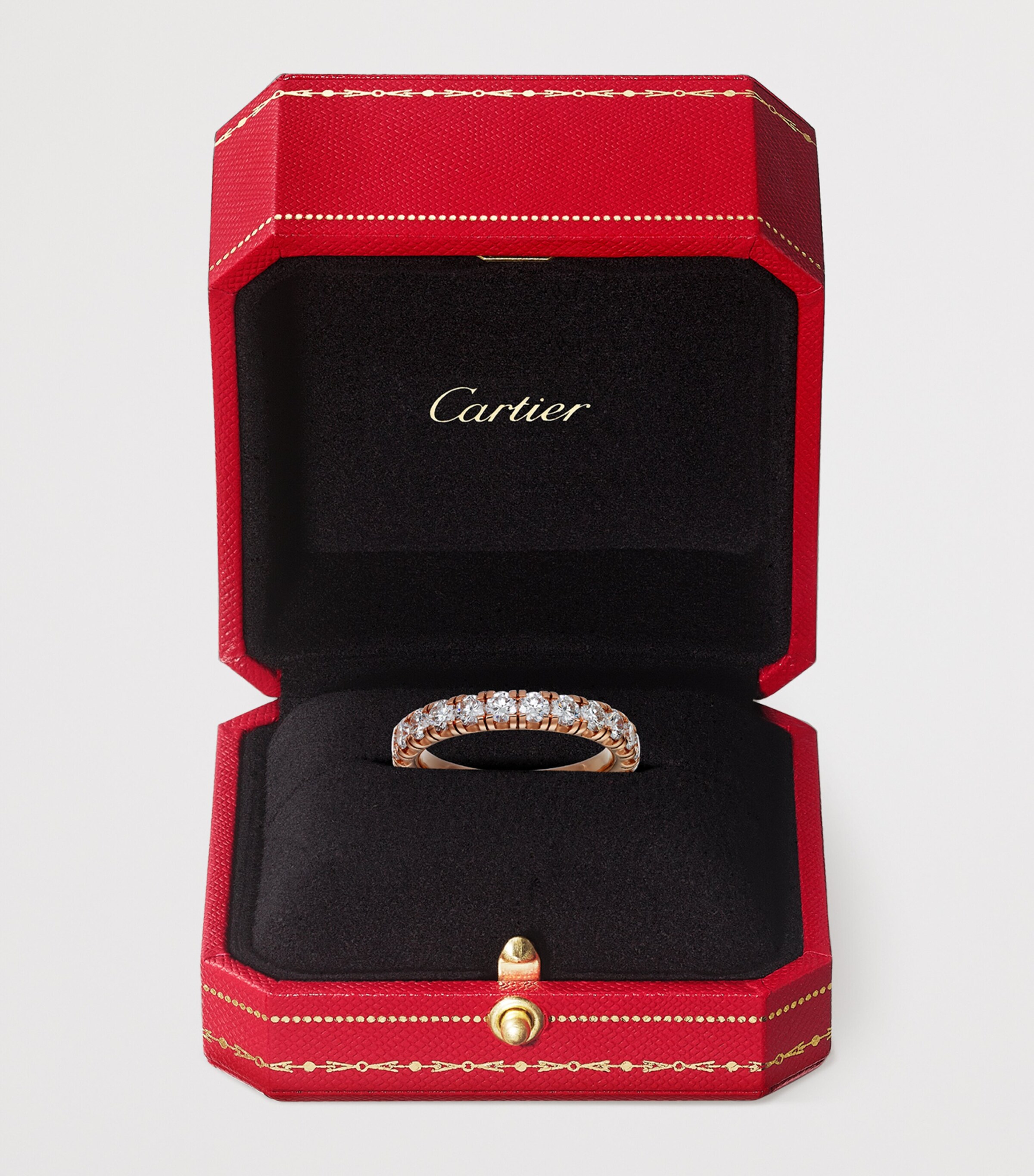 Cartier Rose Gold and Diamond Étincelle de Cartier Wedding Band Rose Gold Image 2