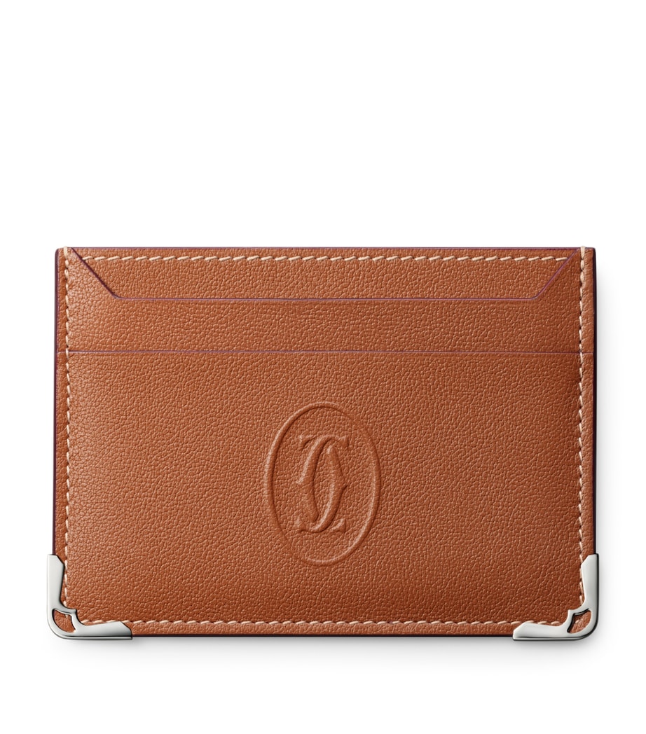 Cartier Leather Must de Cartier Card Holder Caramel Image 1