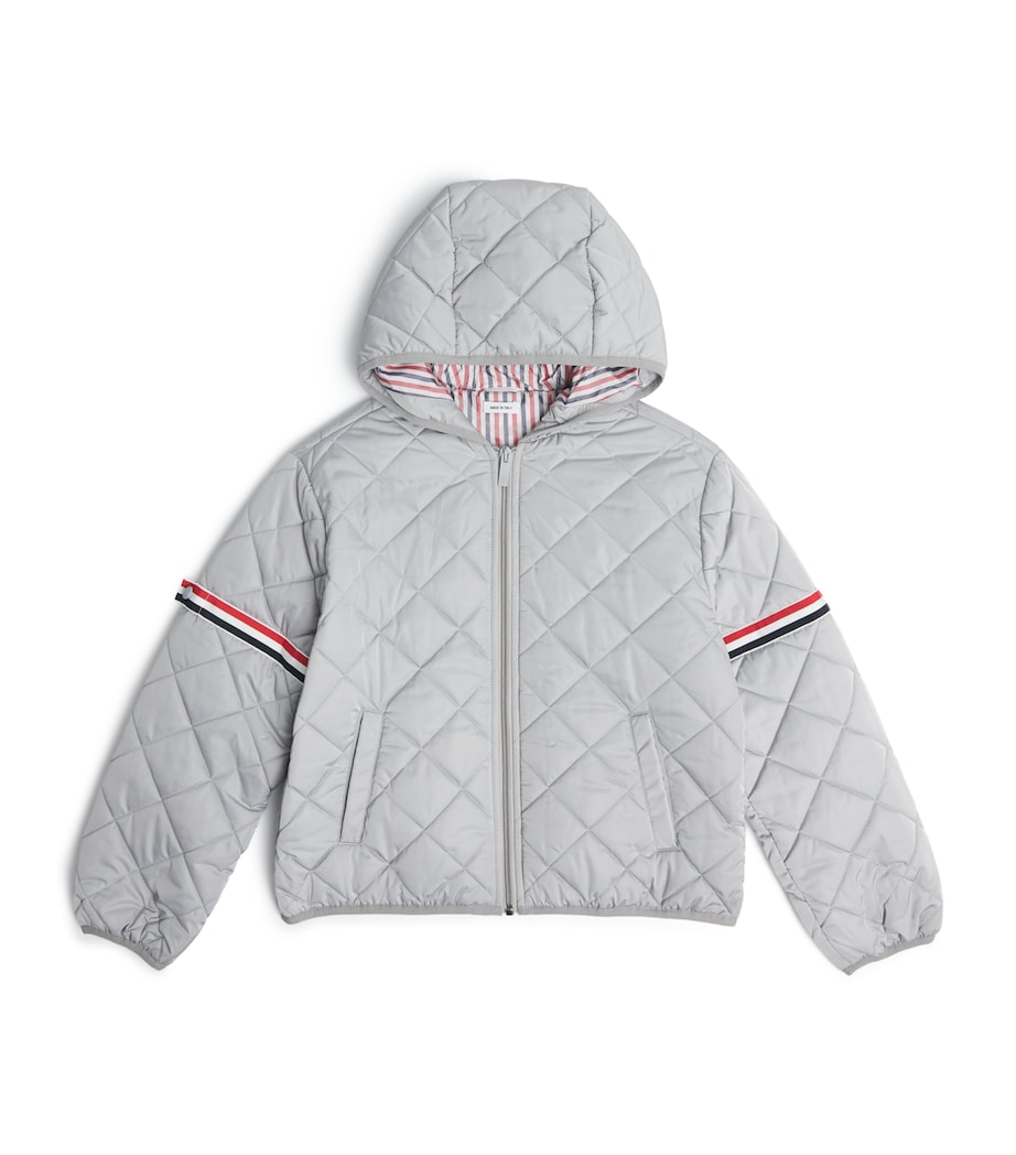 Quilted Jacket (2-12 Years) LT GREY Image 1