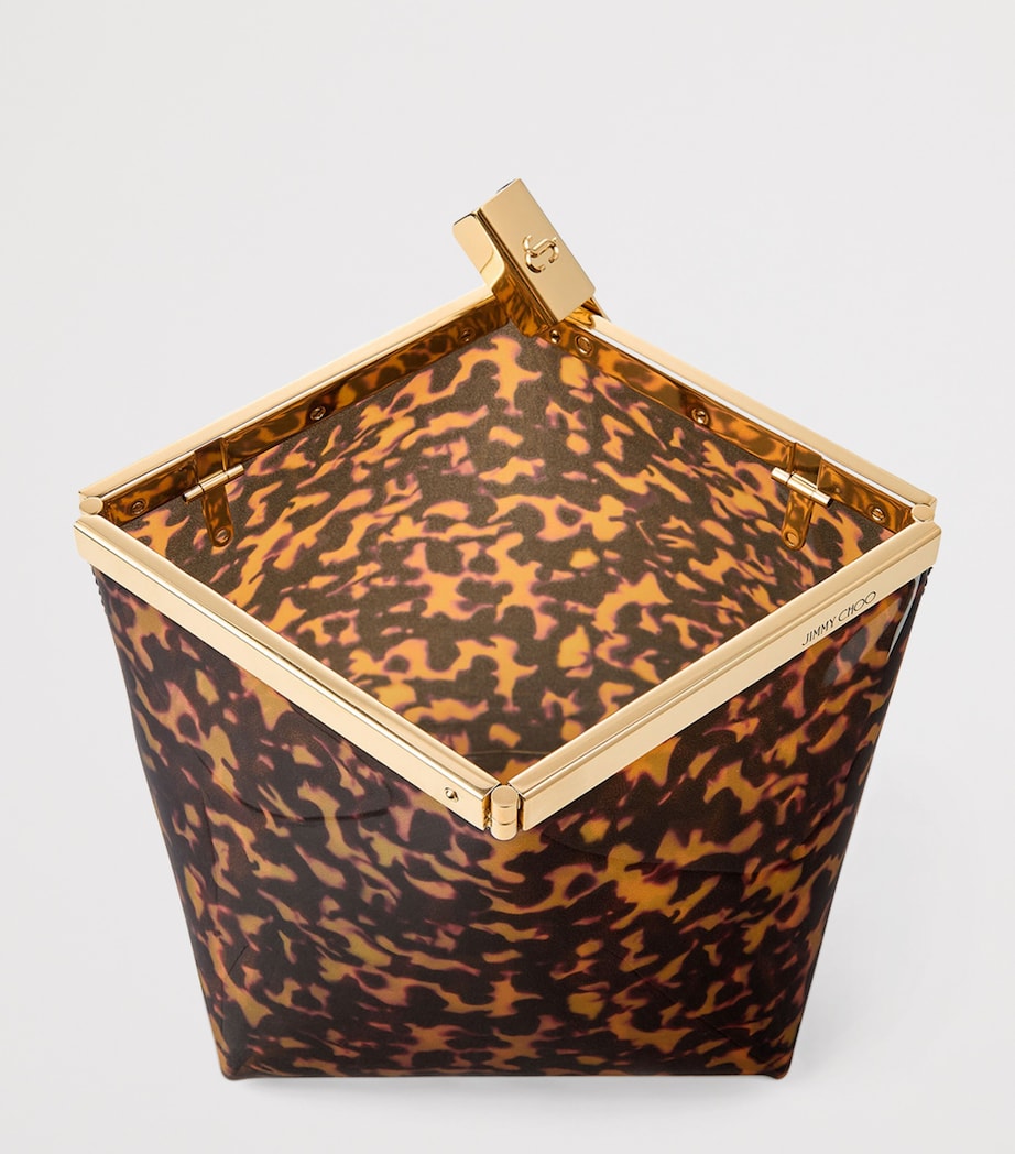 Jimmy Choo Tortoiseshell Ganache Clutch Bag Tortoiseshell Image 5