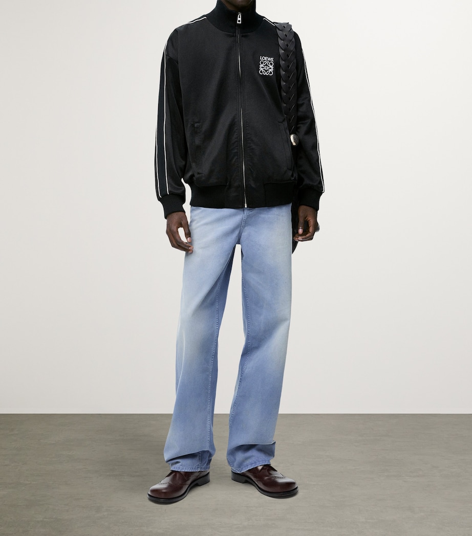 Monogram Track Jacket BLACK Image 2