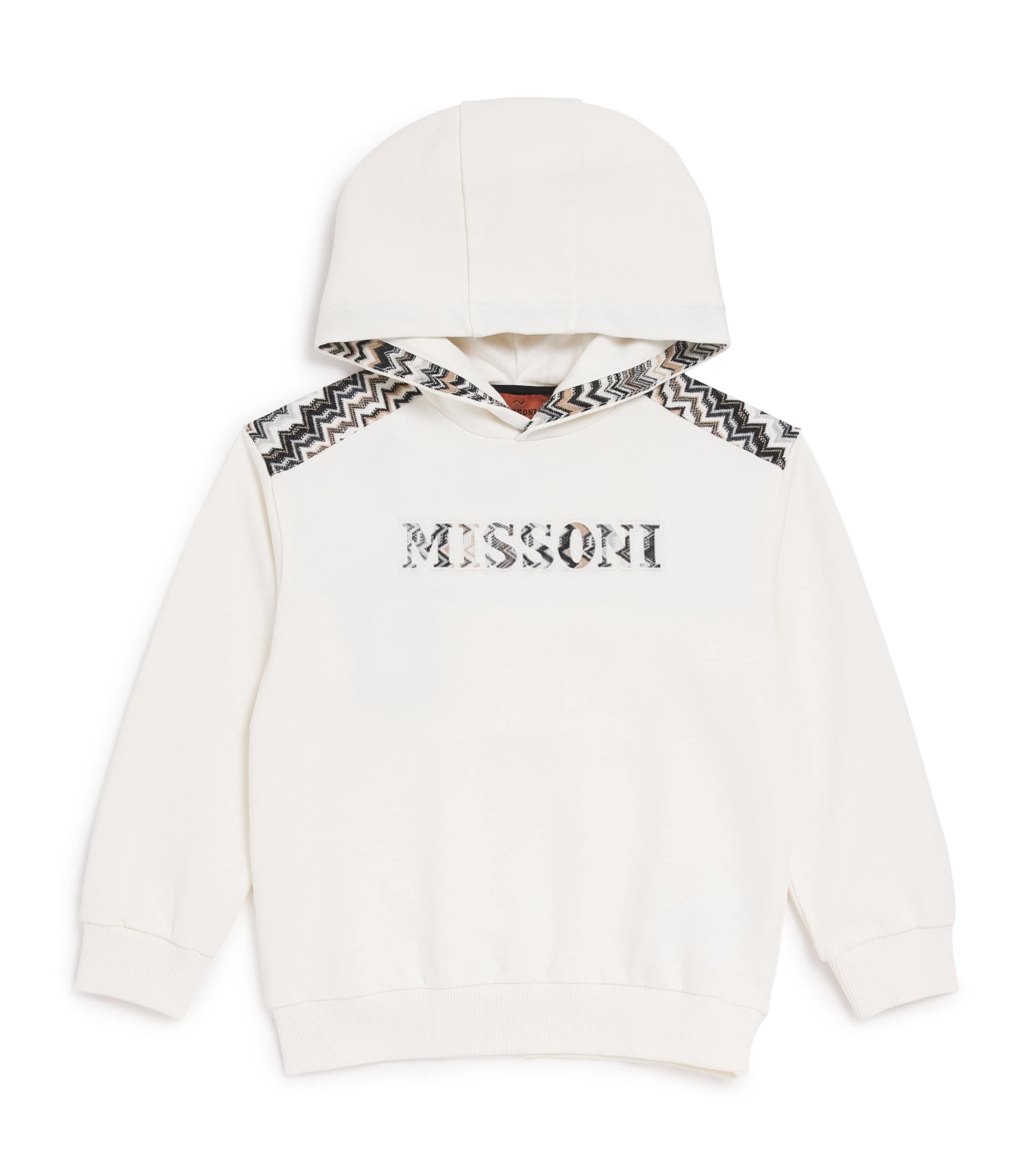 Missoni Kids Cotton Logo Hoodie (4-14 Years) Image 1