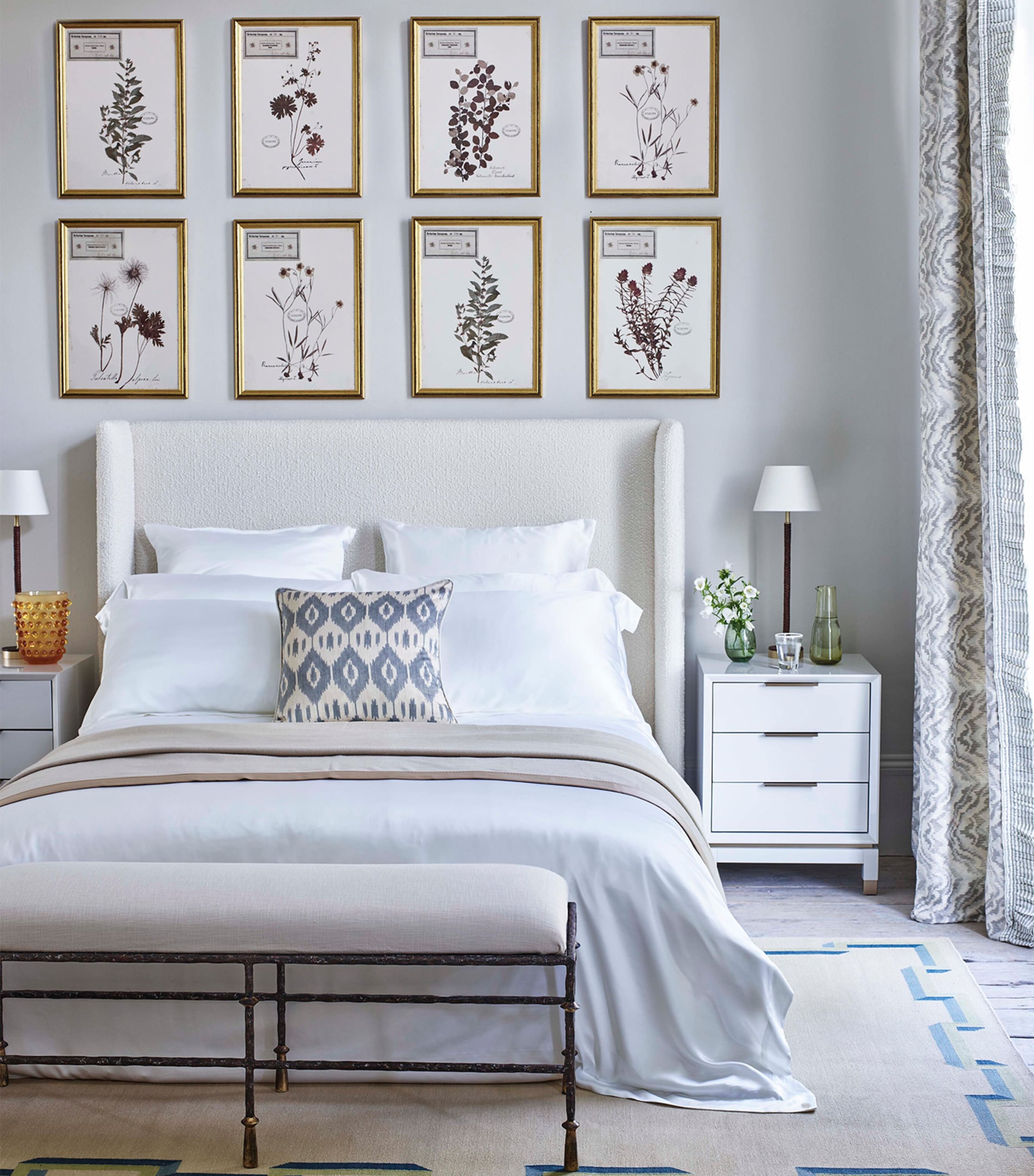 Silk Double Duvet Cover (200cm x 200cm) WHITE Image 2