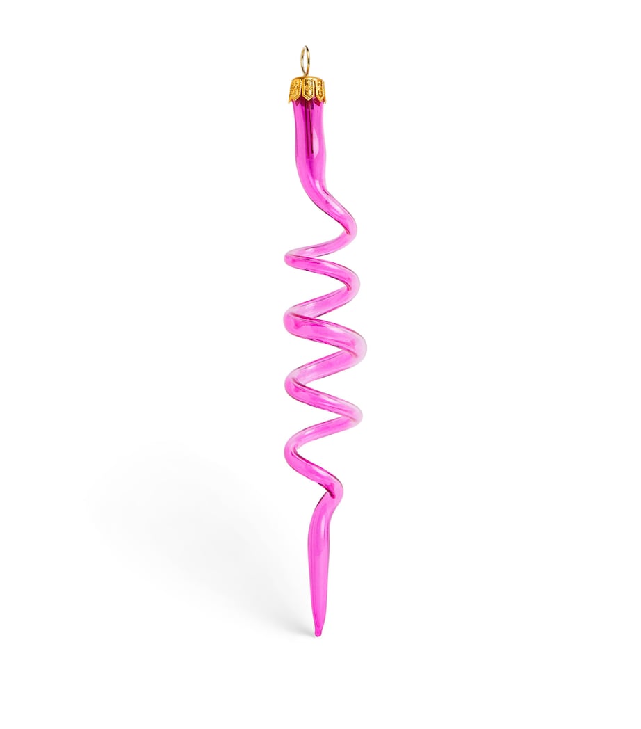 Swirl Tree Decoration PINK Image 1