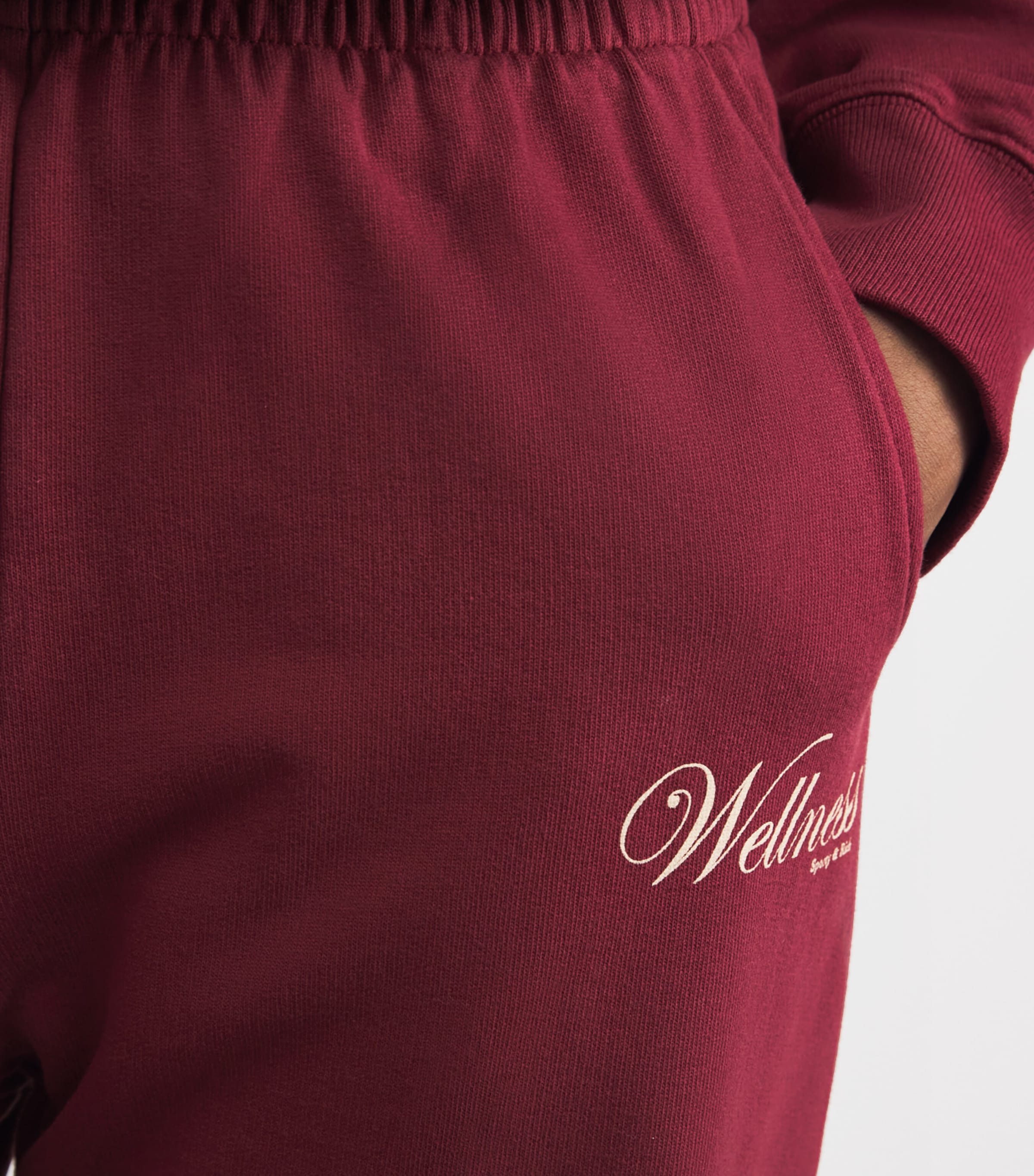 Cotton Soho Sweatpants 27 MERLOT Image 6