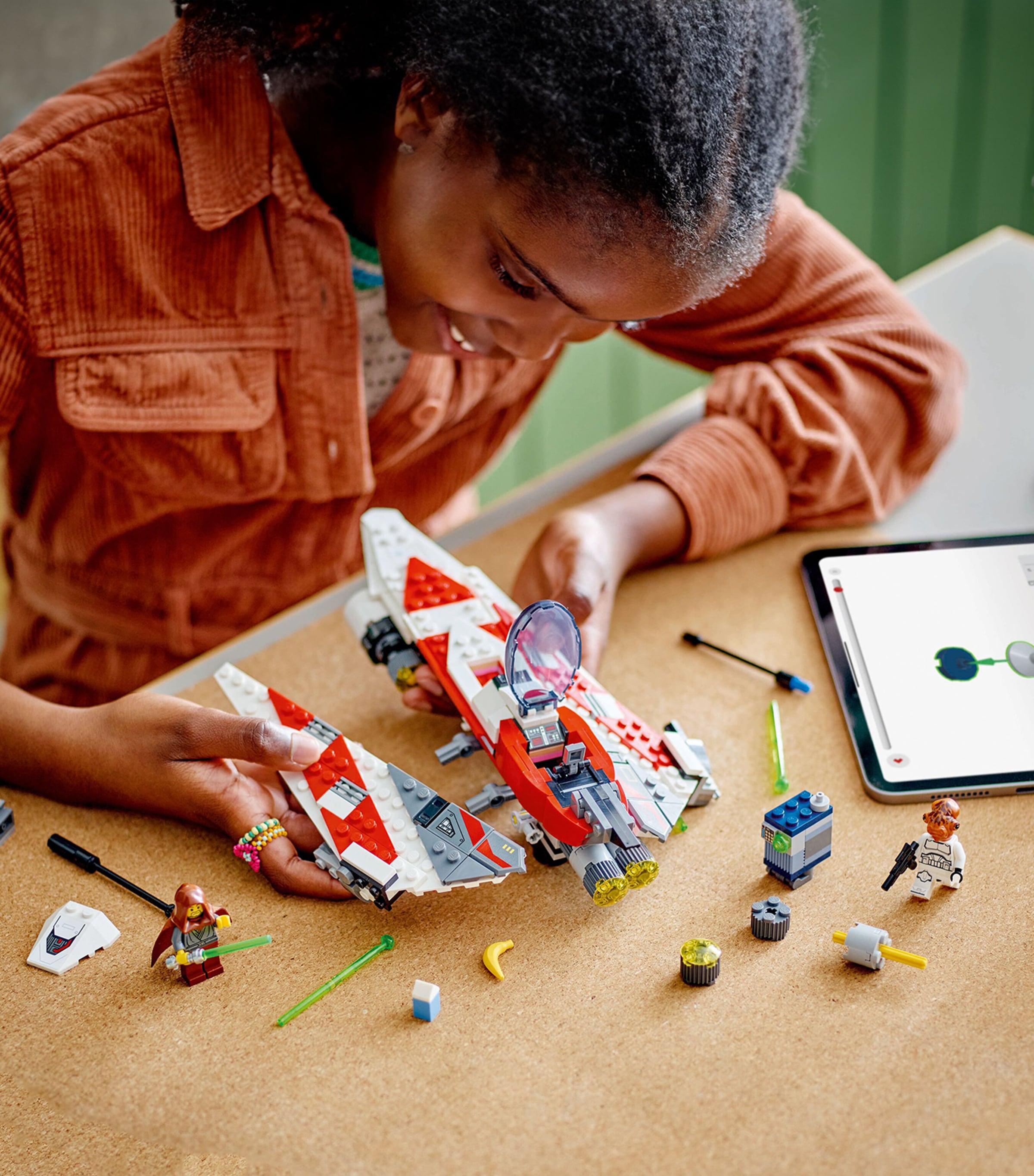 Star Wars Jedi Bob’s Starfighter Building Toy Set 75388 MULTI Image 3