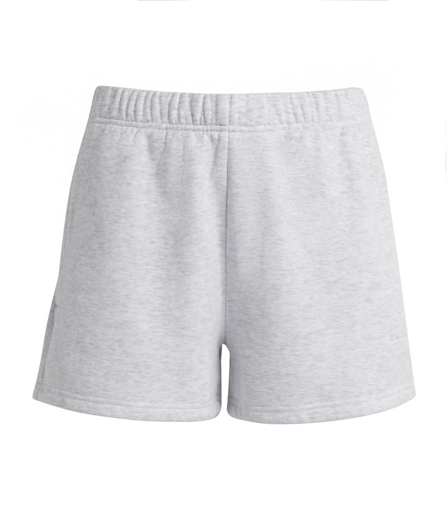 Cotton-Blend Fleece Classic Shorts LIGHT HEATHER GREY Image 1