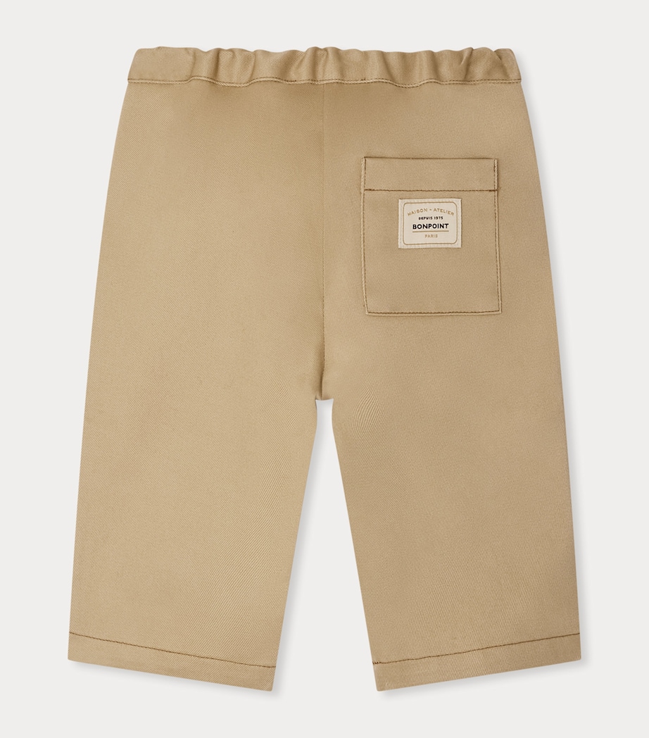 Cotton Carpenter Trousers (6-18 Months) SABLE Image 2