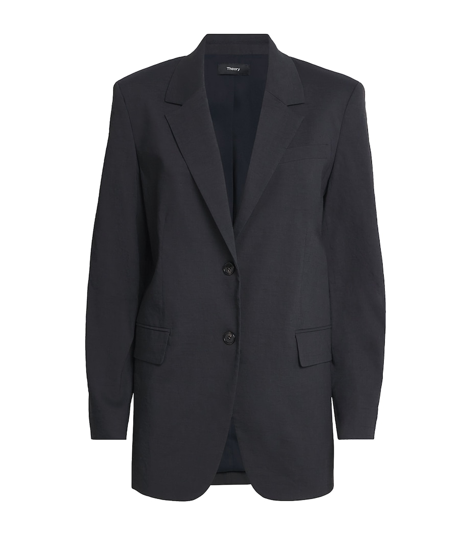 Good Linen Oversized Blazer UJS CONCORD Image 1