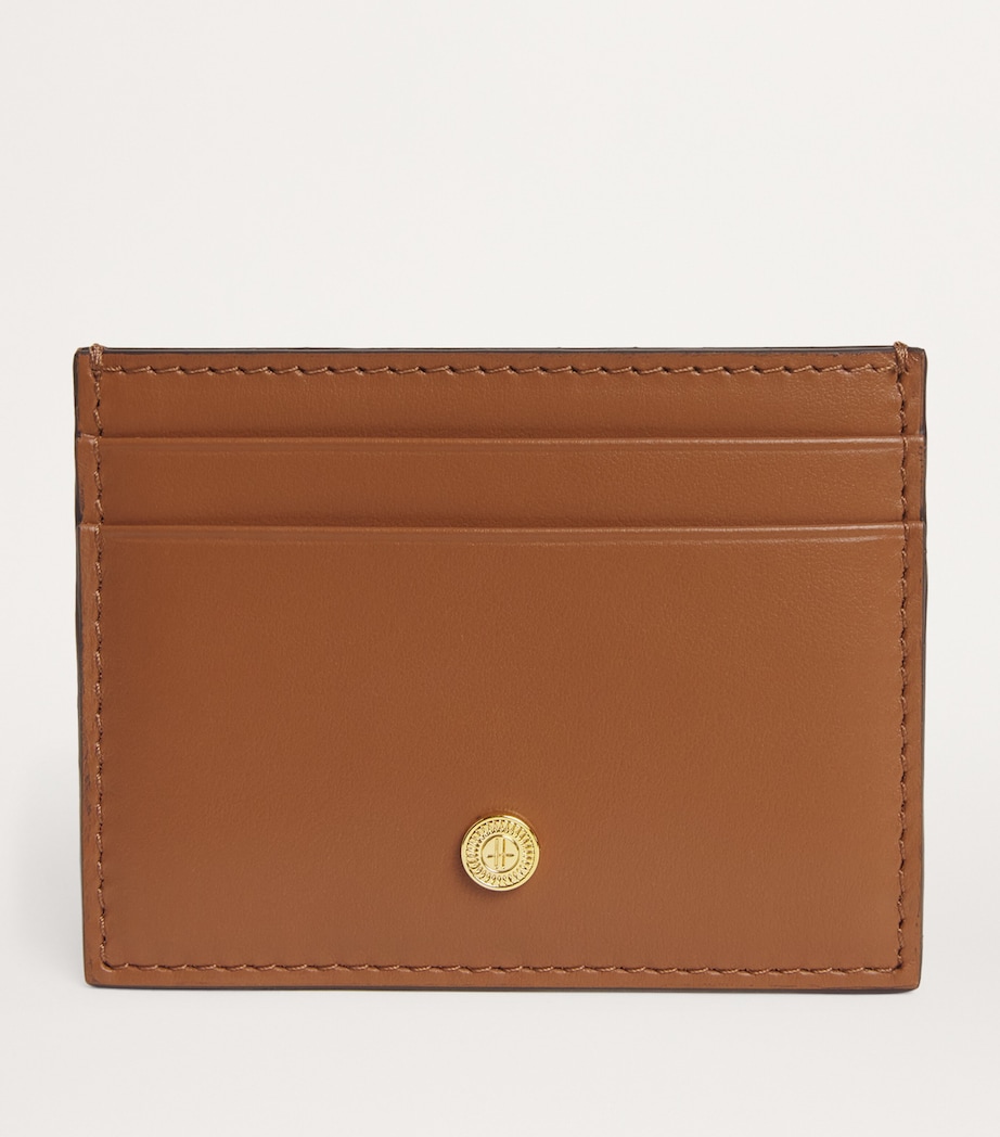 Leather Card Holder TAN Image 2