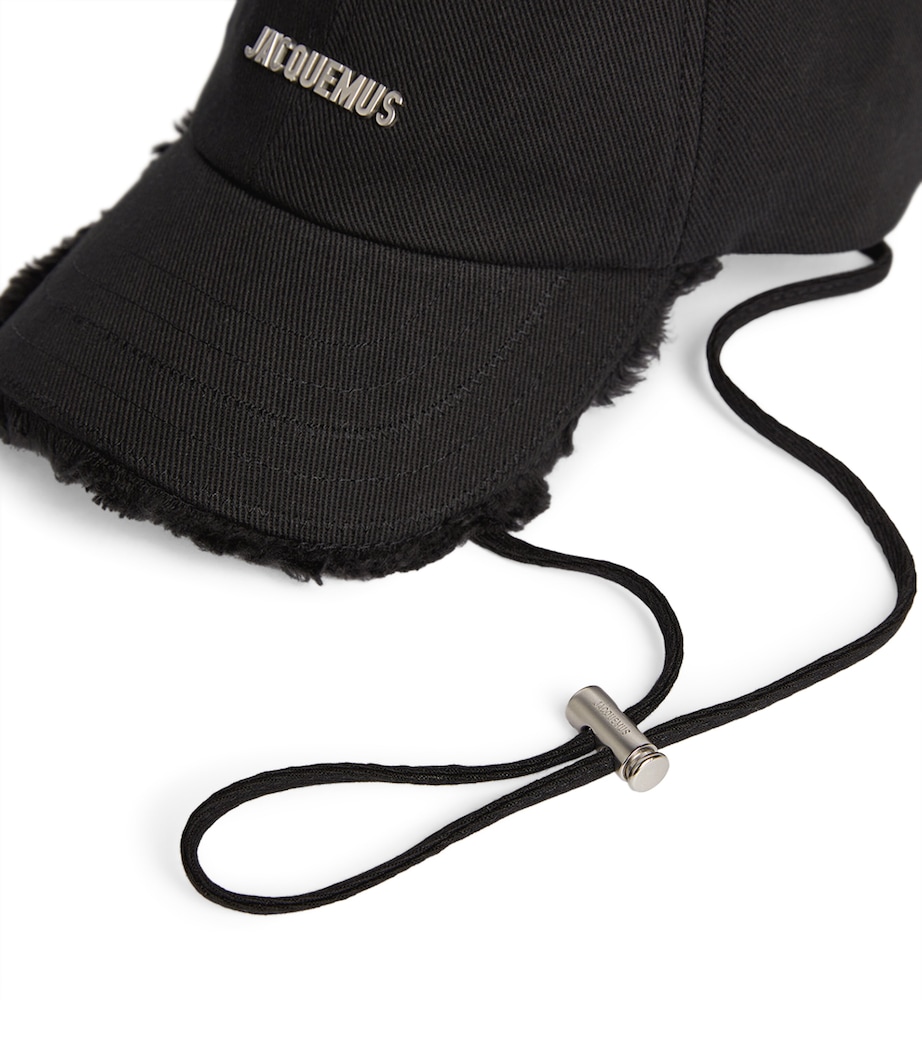Cotton La Casquette Cap 990 BLACK Image 4