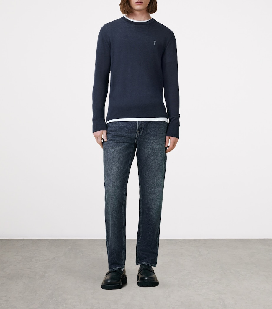 Wool Mode Sweater NAVY BLUE Image 2