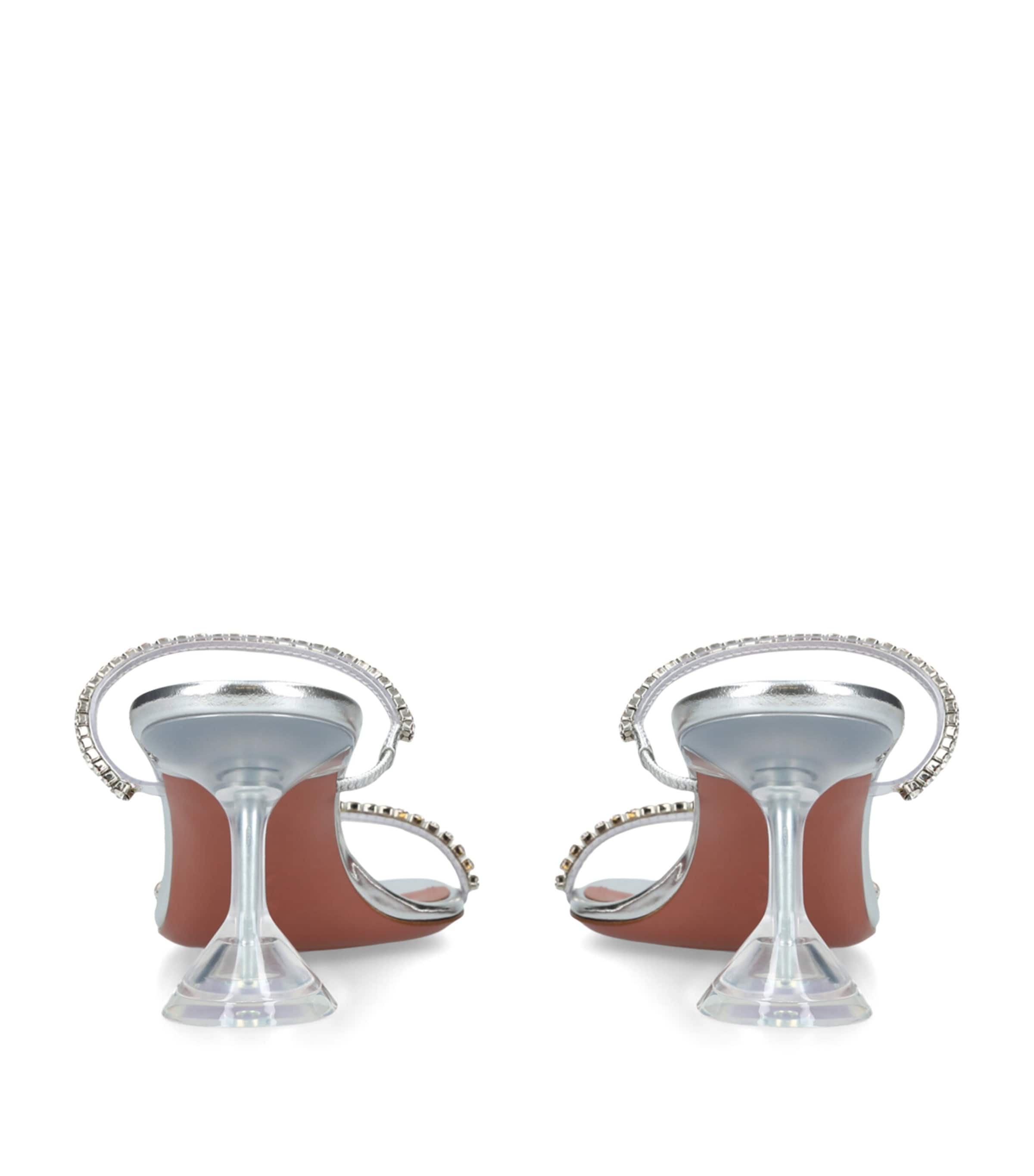 Embellished Gilda Glass Mules 70 OTHER Image 2