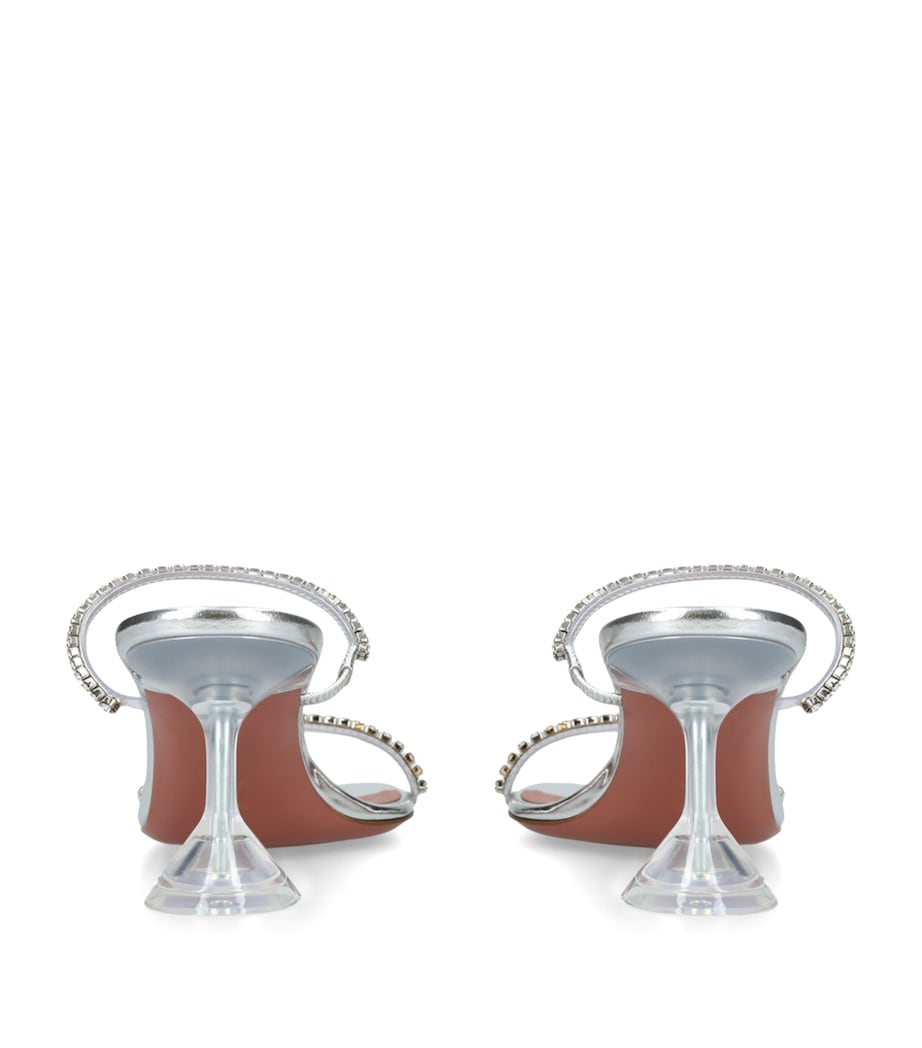 Amina Muaddi Embellished Gilda Glass Mules 70 Other Image 2