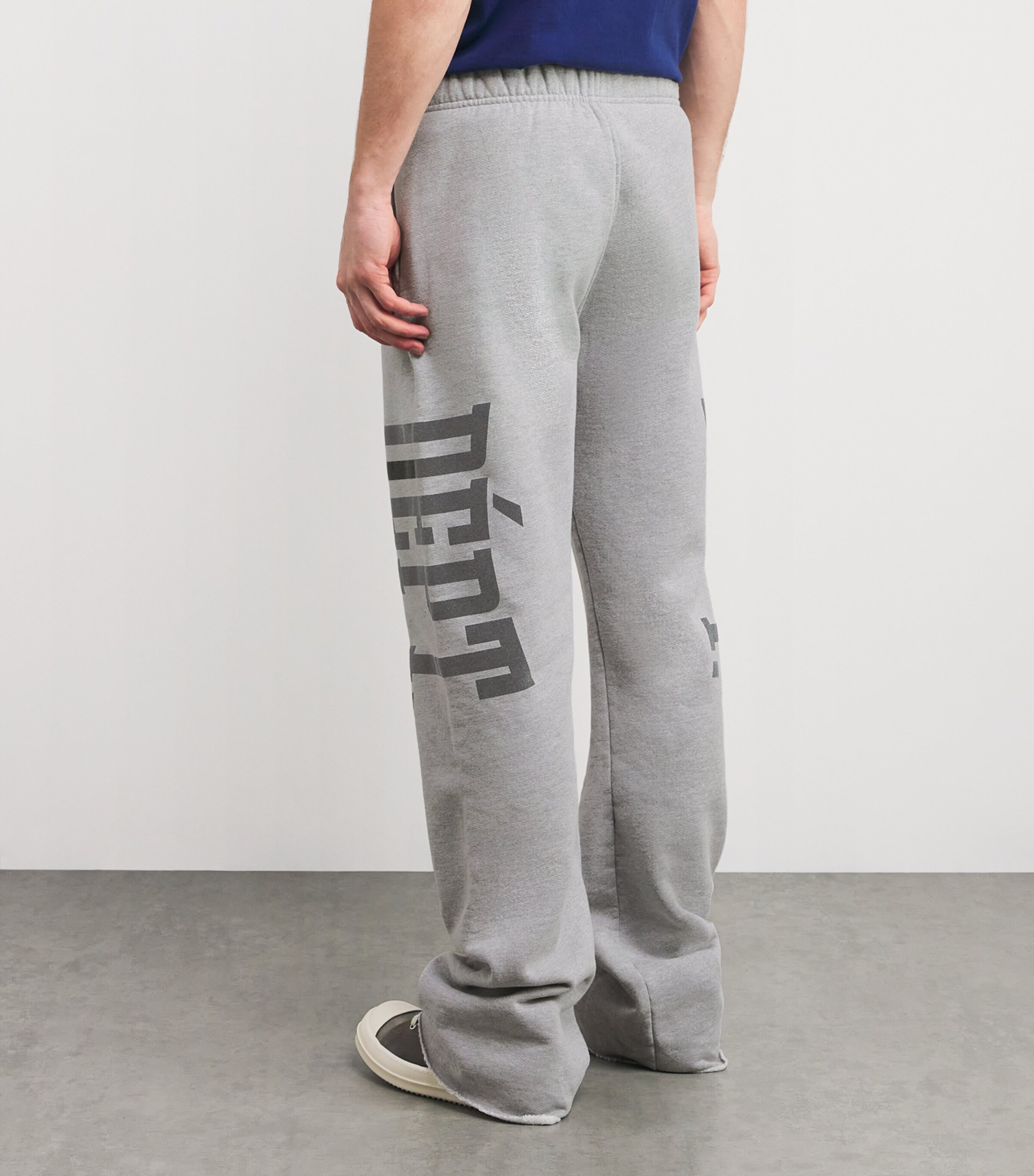 Cotton Post Workout Sweatpants HEATHER GREY Image 4