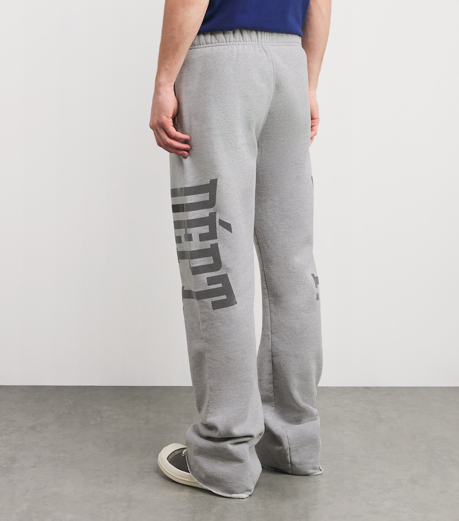 Cotton Post Workout Sweatpants HEATHER GREY Image 4