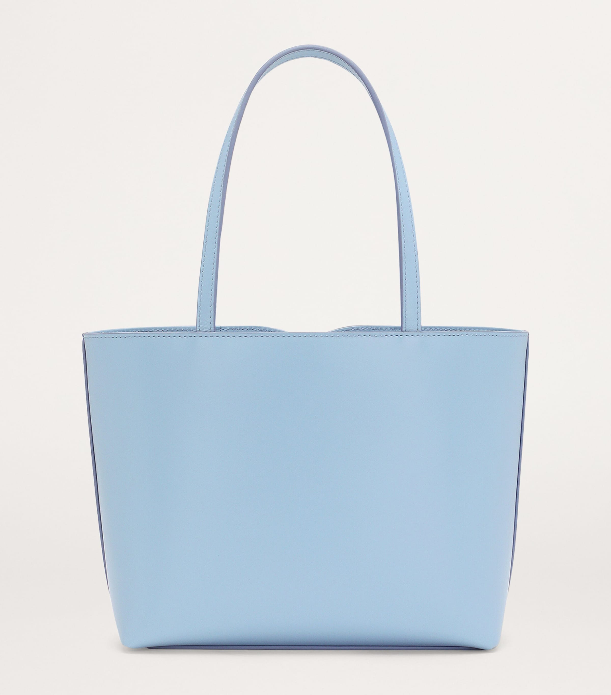 Small Leather DG Logo Tote Bag 80789-ZUCCHERO 6 Image 4