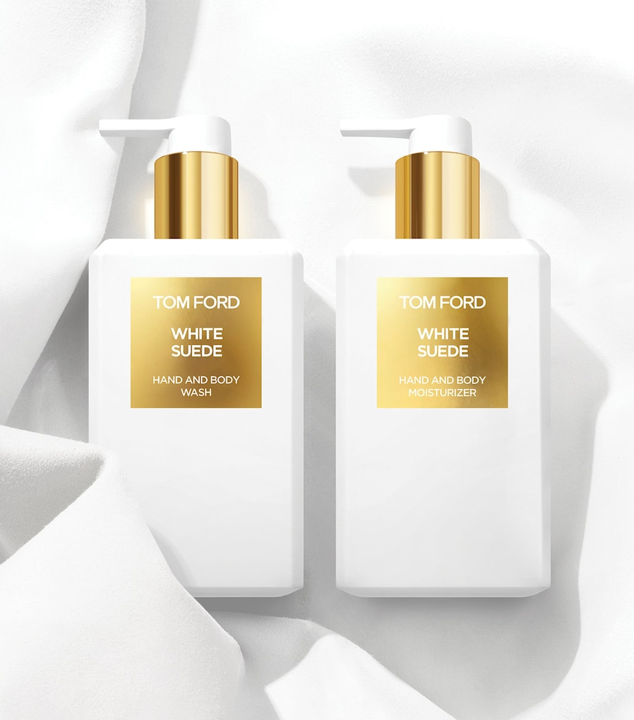 White Suede Hand and Body Moisturiser (240ml) NO COLOUR Image 3