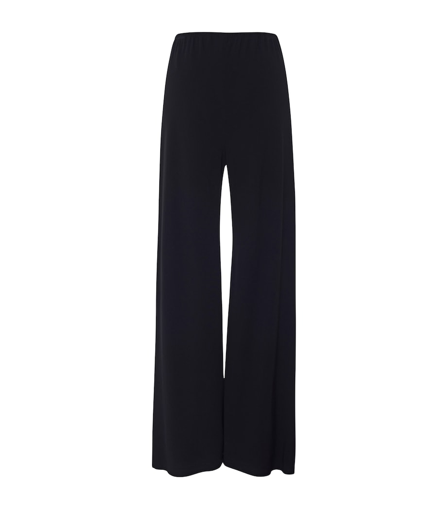 Gala Wide-Leg Trousers BLACK Image 2
