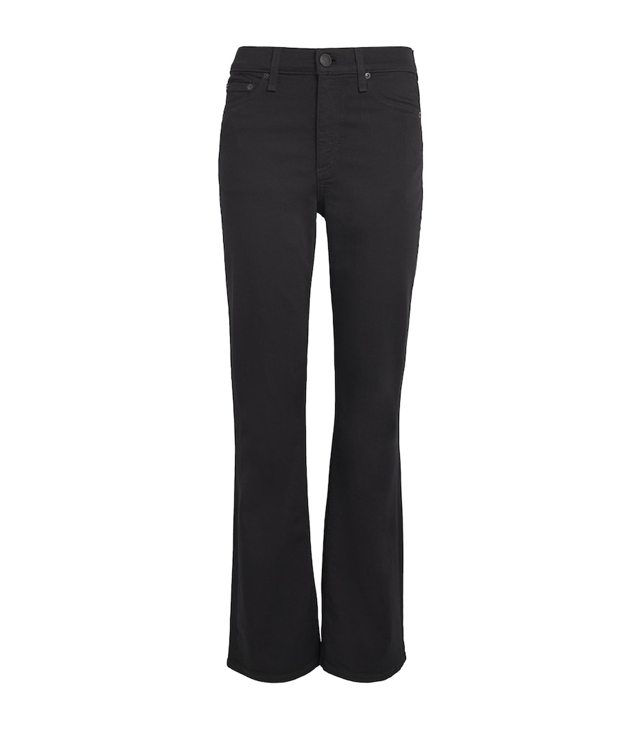 Peyton Mid-Rise Bootcut Jeans BLACK Image 1