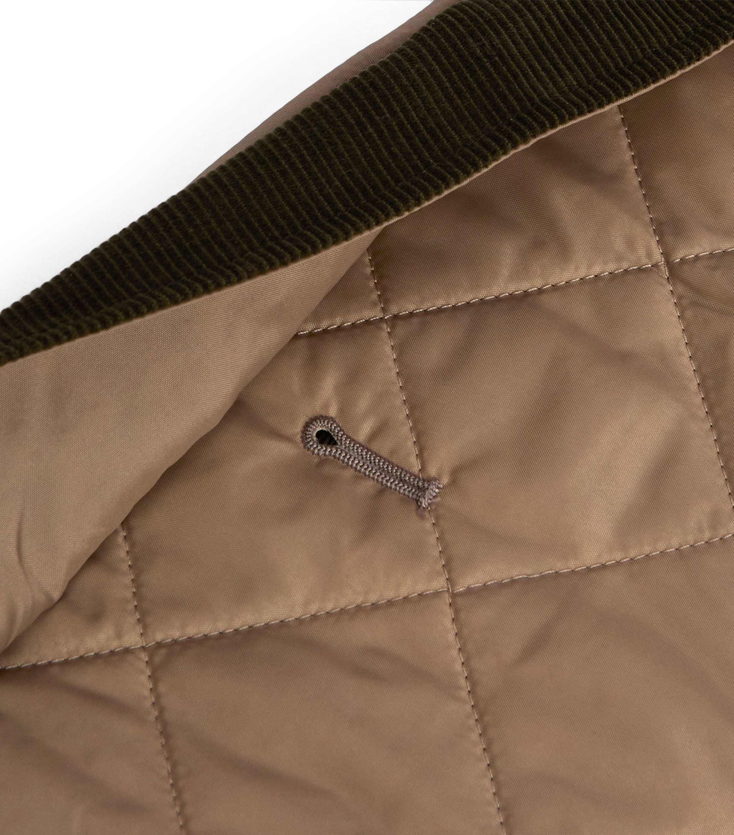 Barbour Quilted Dog Coat (Small) Sand Image 3