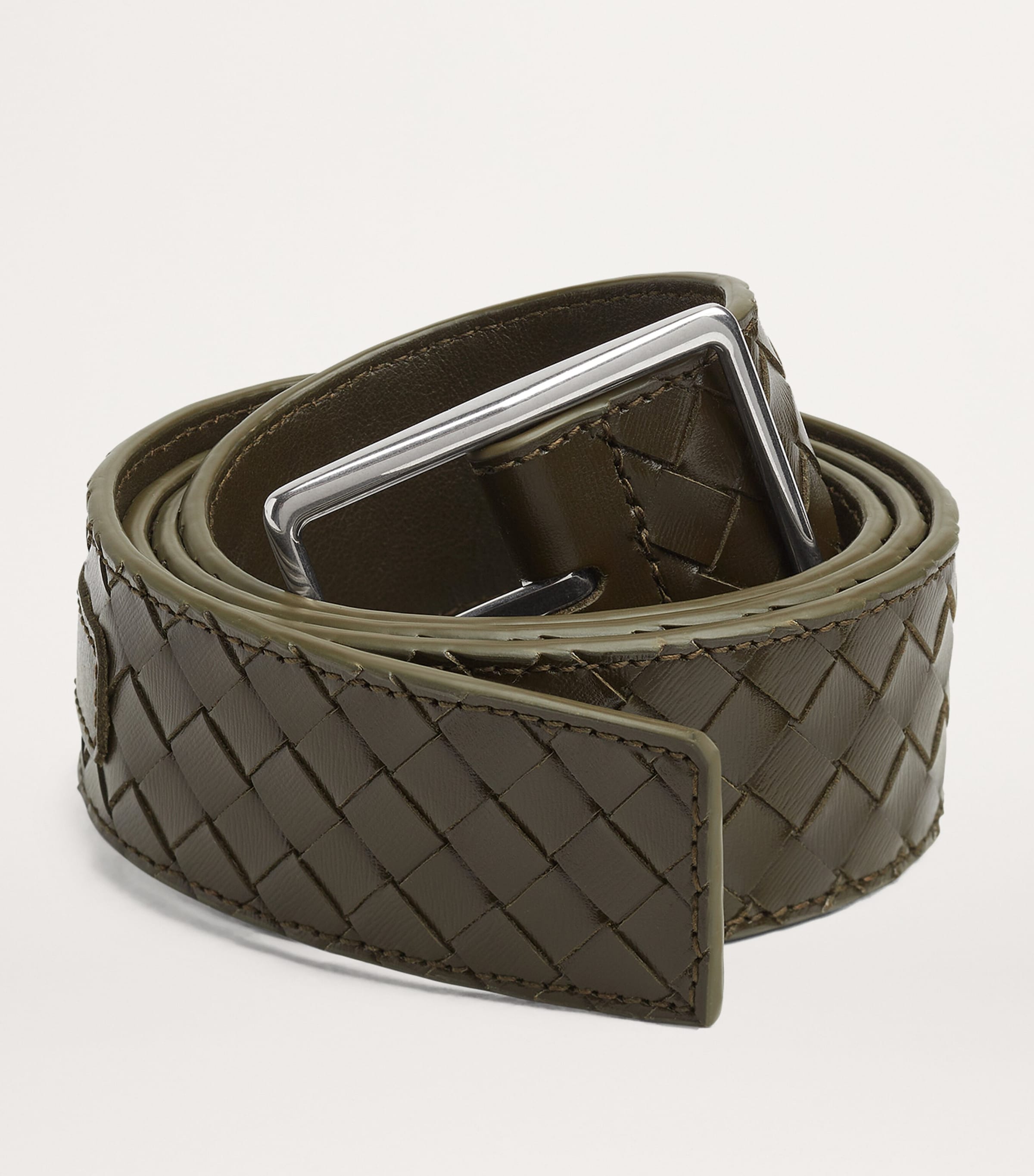 Leather Intrecciato Piccolo Belt 3386 Image 2