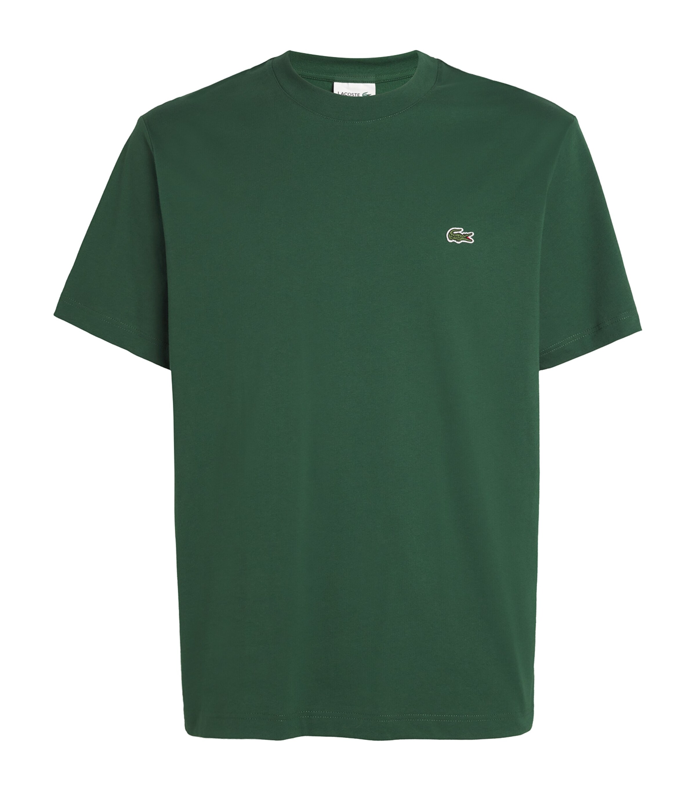 Lacoste Cotton Logo T-Shirt | Men Clothing | T-Shirts | Logo T-shirts | Plain T-Shirts | Sportswear | Sports Tops | Designers | Lacoste