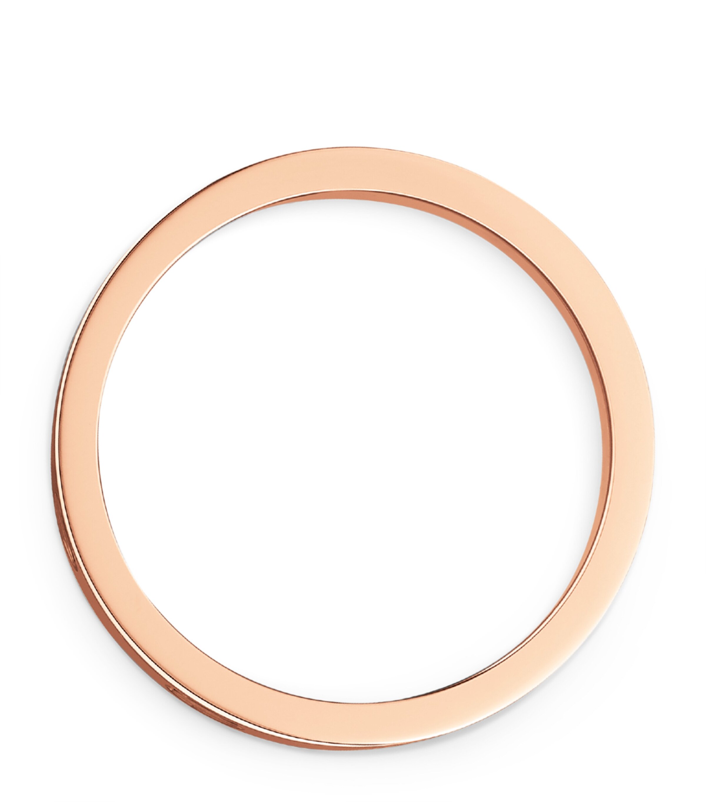 Rose Gold and Diamond LOVE Wedding Band MULTI Image 8