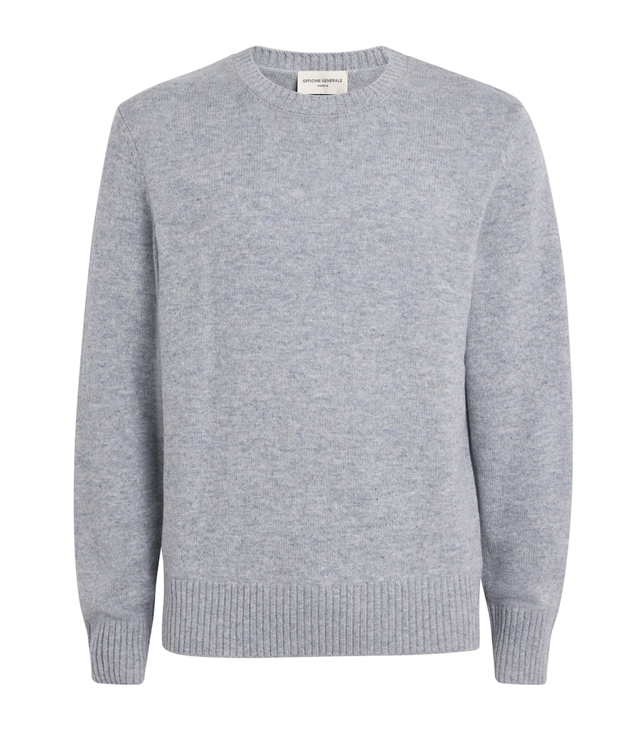 Cashmere-Wool Sweater STONE Image 1