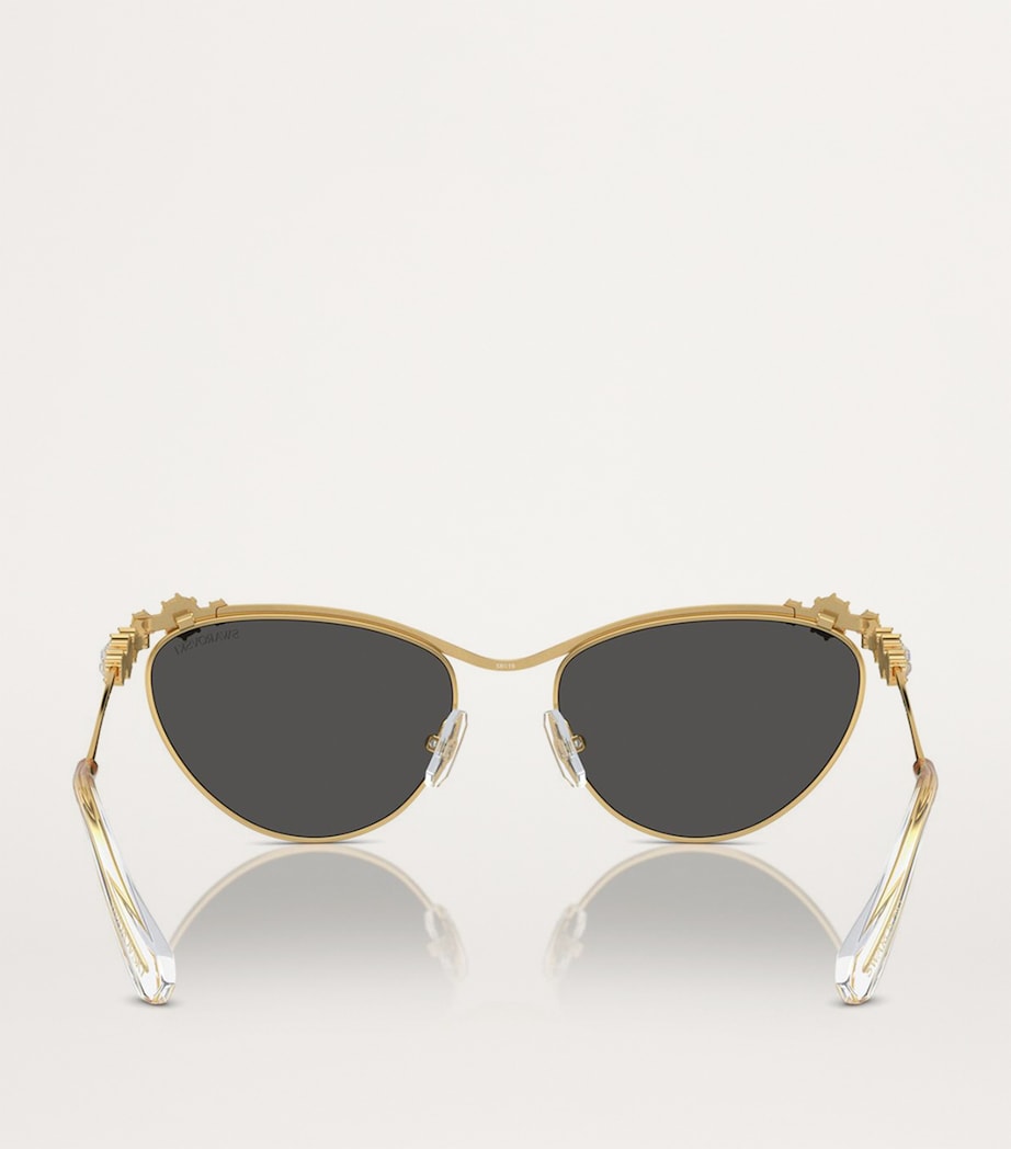 Swarovski Metal SK7017 Sunglasses Image 4