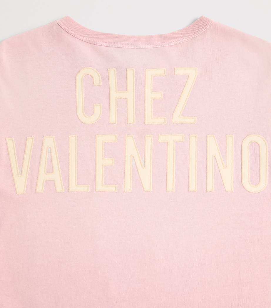 Valentino Womens Cotton Printed T-Shirt Image 8