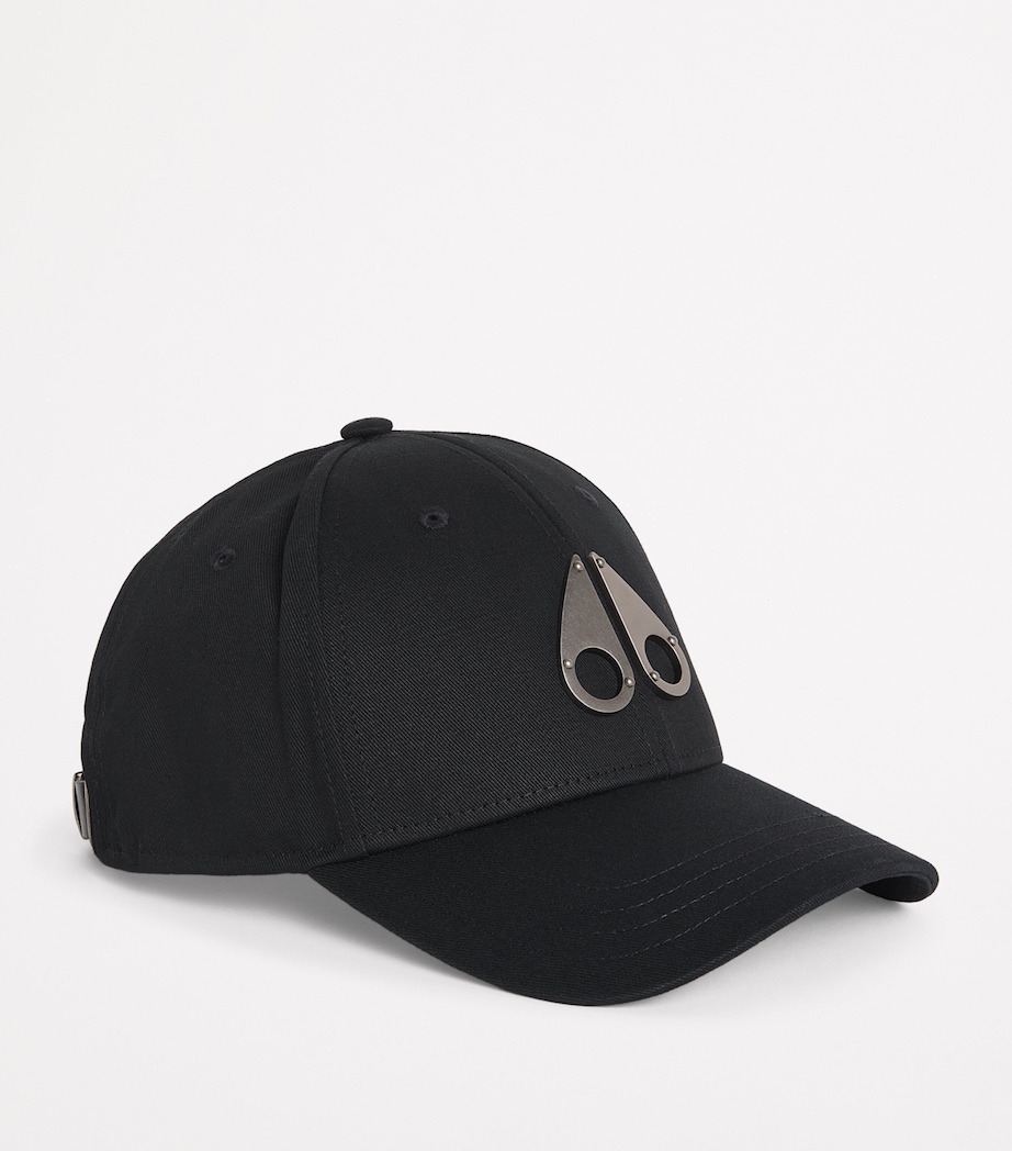 Cotton Logo Baseball Cap BLK/NICKEL LOGO-282 Image 2