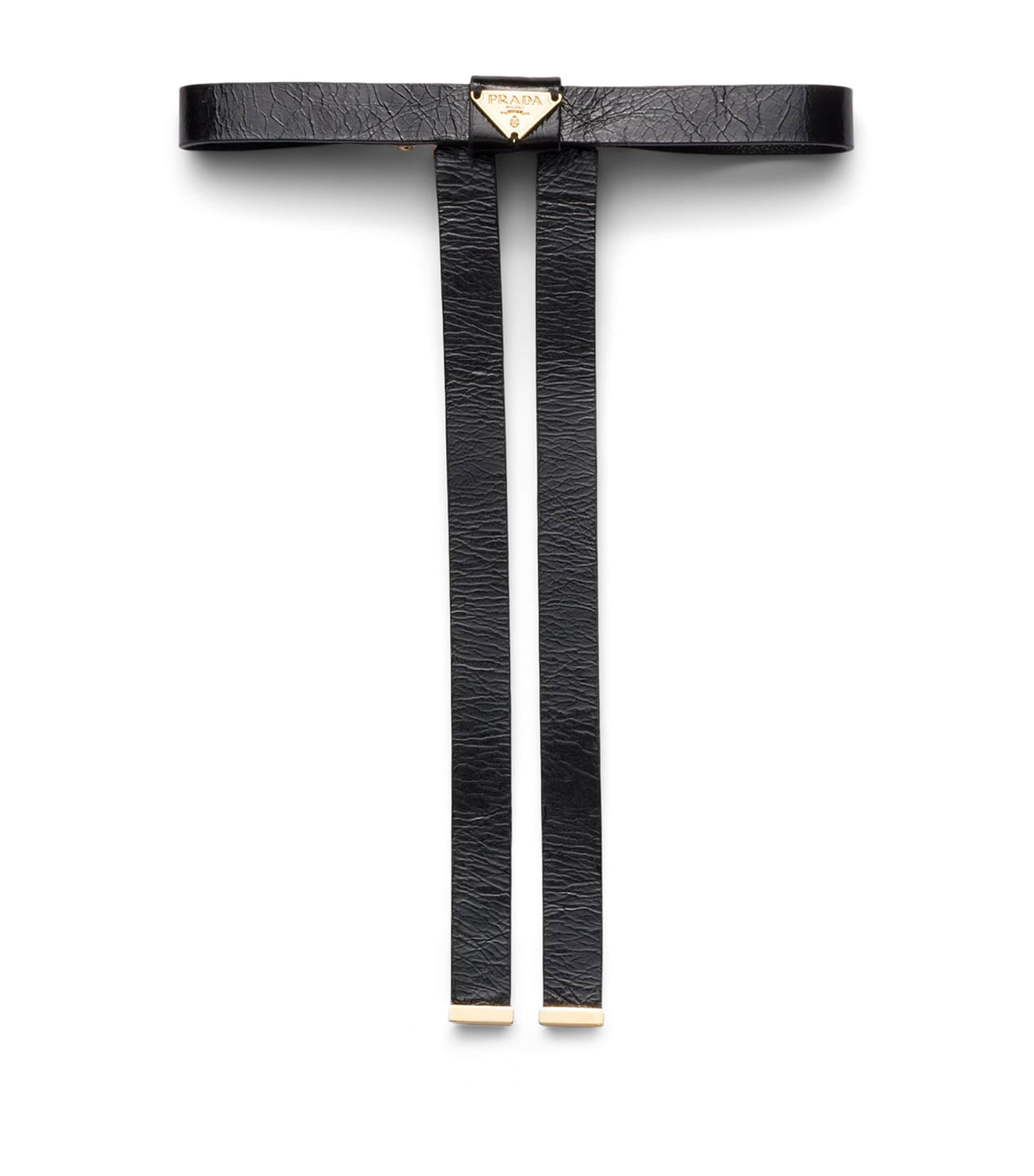 Leather Bow Hair Clip F0002 Image 1