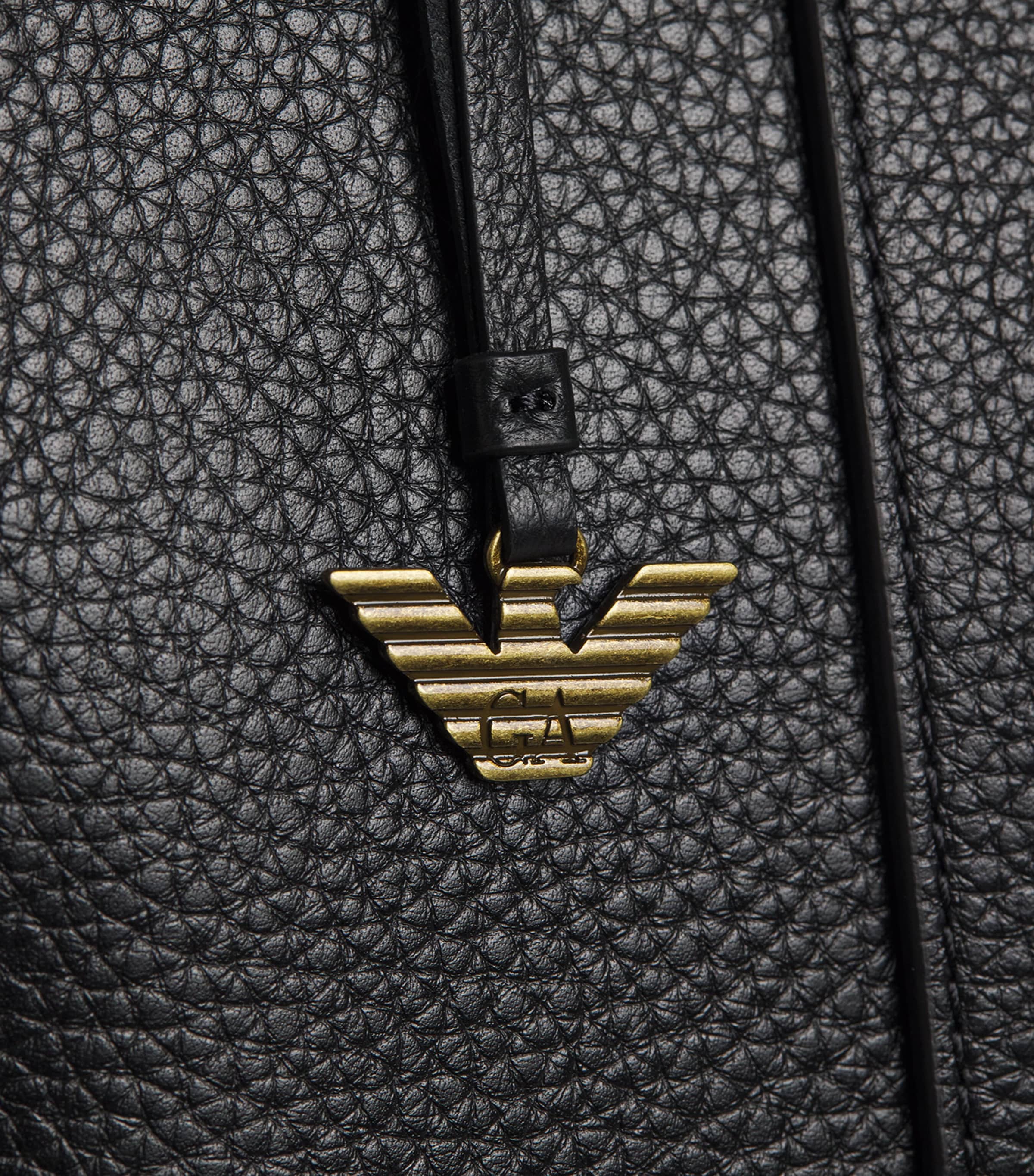 Pebbled Leather Backpack UC001 Image 6